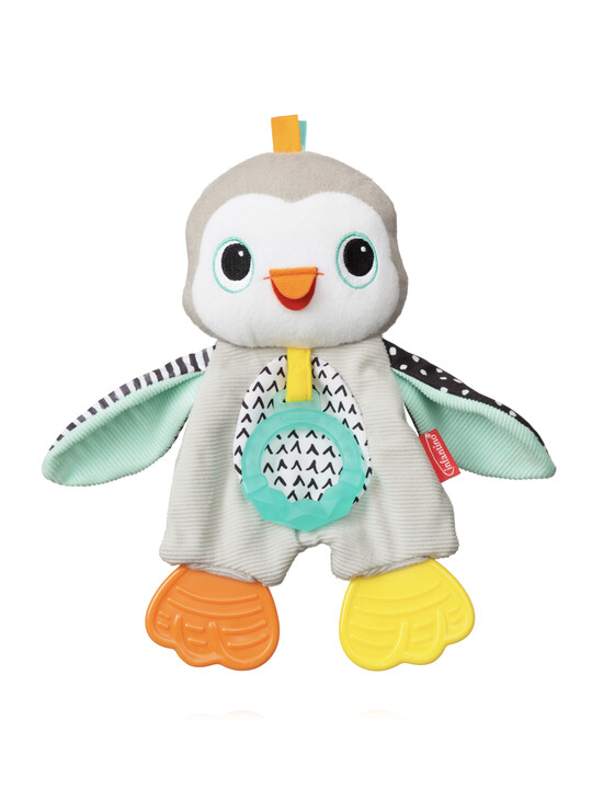 Infantino Cuddly Teether - Penguin image number 1