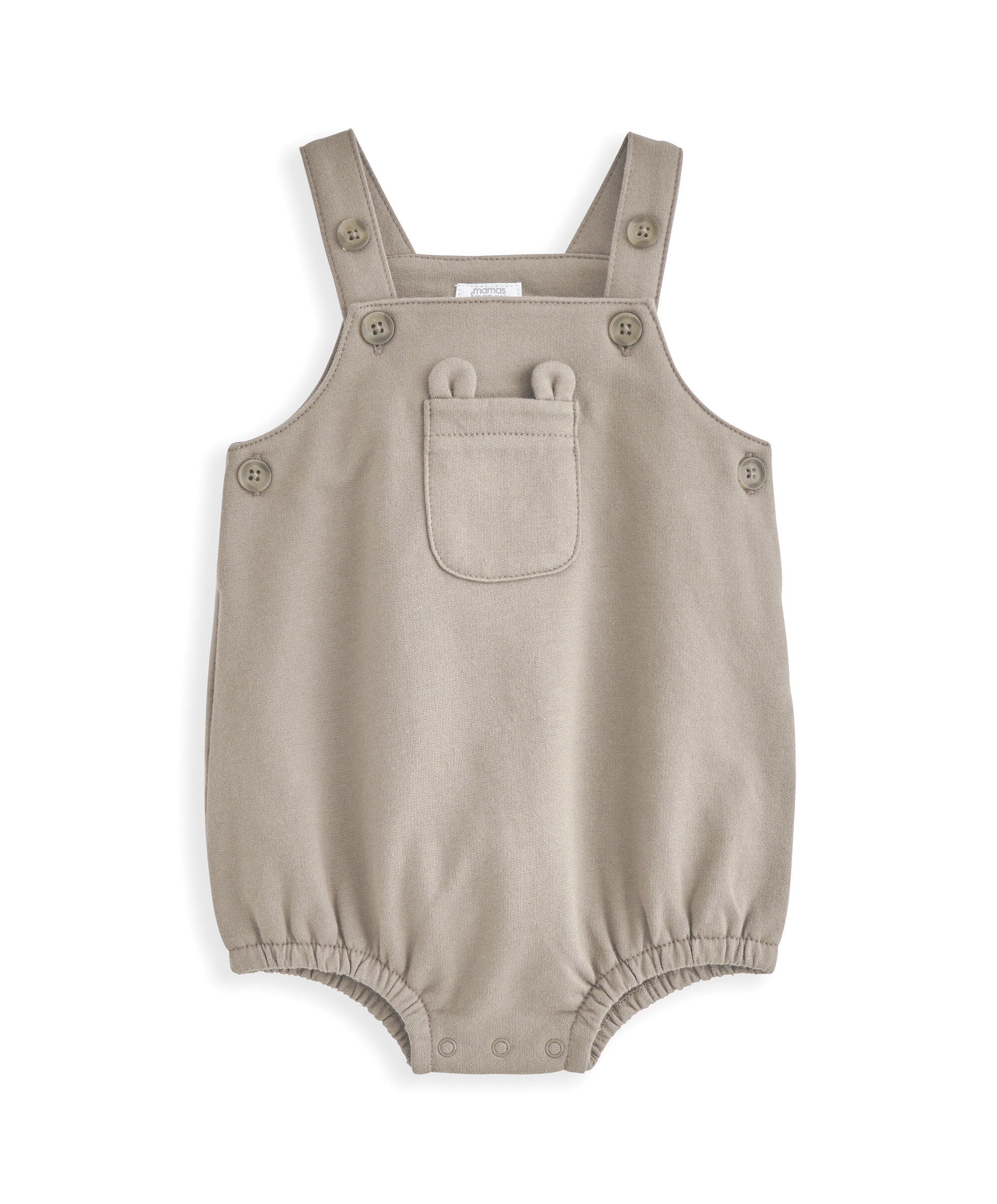 2 Piece Dungaree & Striped Bodysuit image number 3