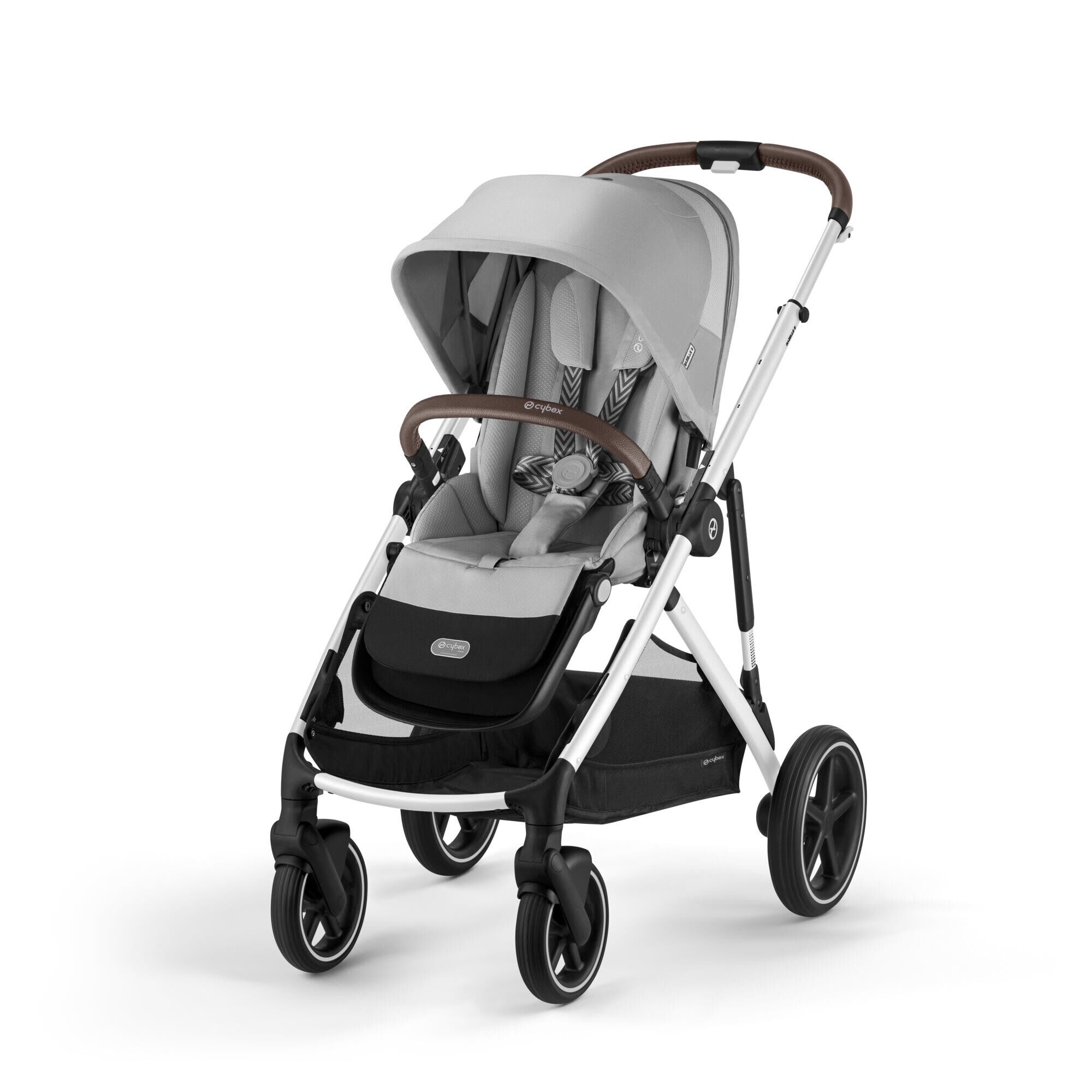 Cybex Gazelle S Lava Grey with Silver Frame image number 1