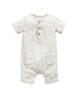 Speckle Jersey Button Front Romper image number 2