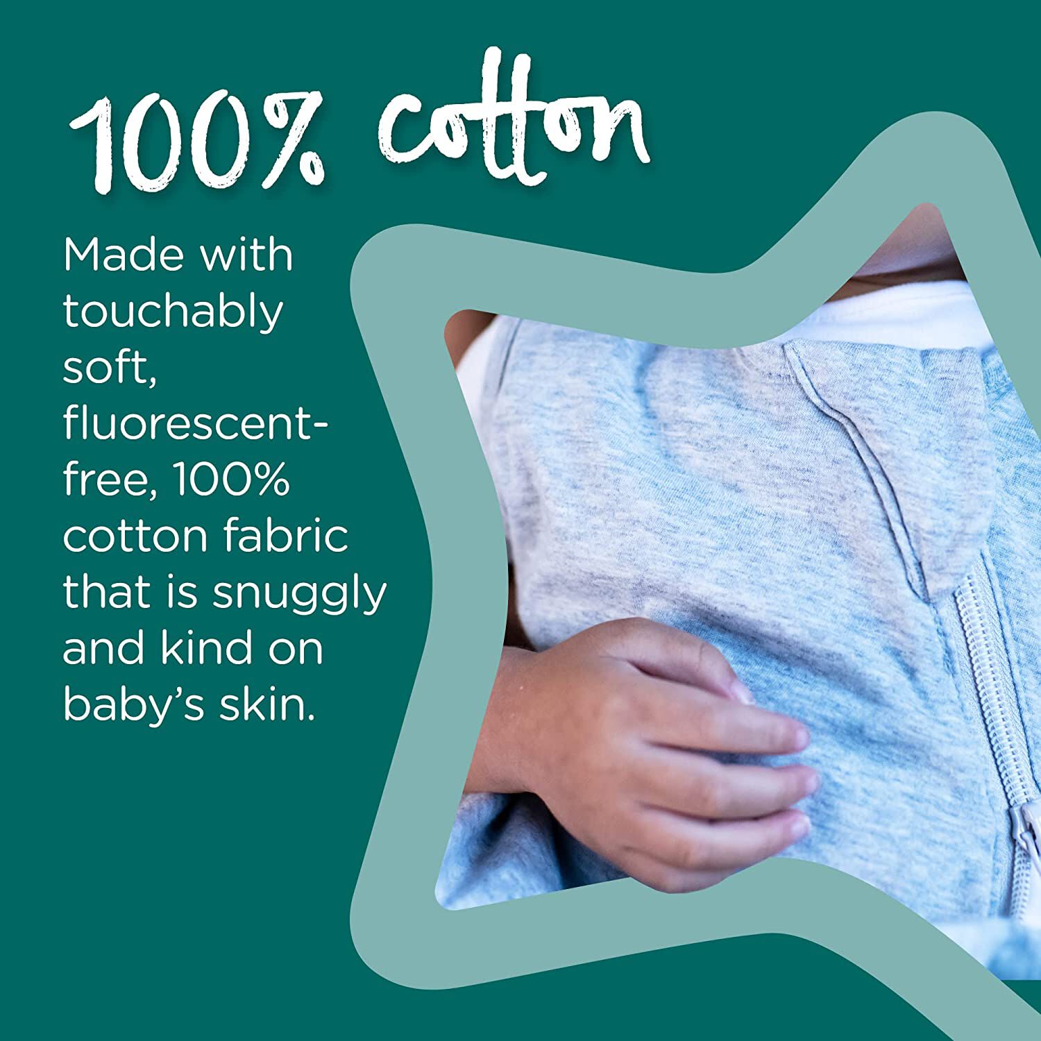 Tommee Tippee Baby Sleep Bag with Legs, 6-18m, 1.0 TOG, Gro Friends, Green image number 5