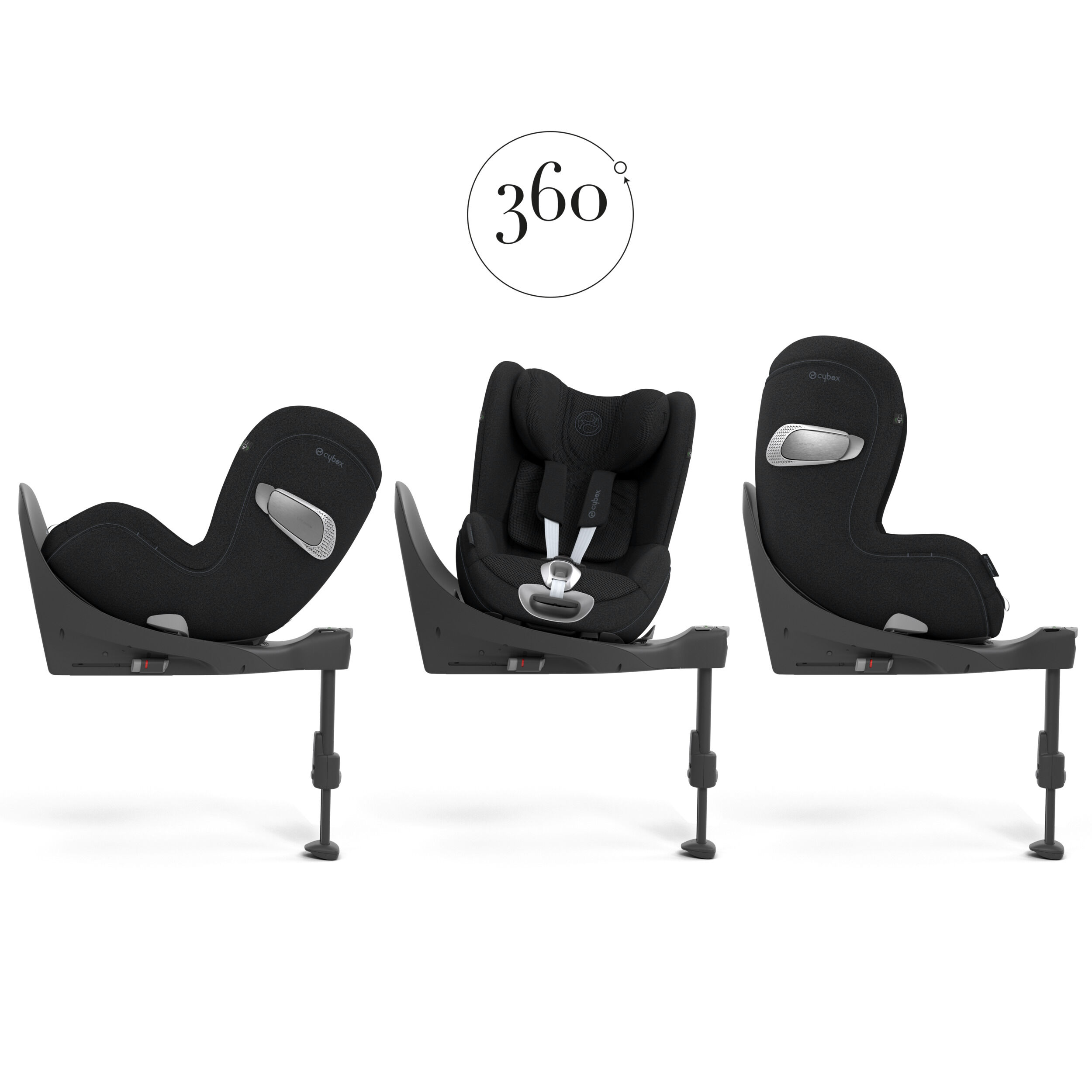 Cybex Sirona T I-Size Plus Car Seat with Sun Canopy - Sepia Black image number 7