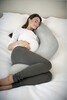 Pregnancy & Nursing Pillow - Soft Grey image number 2