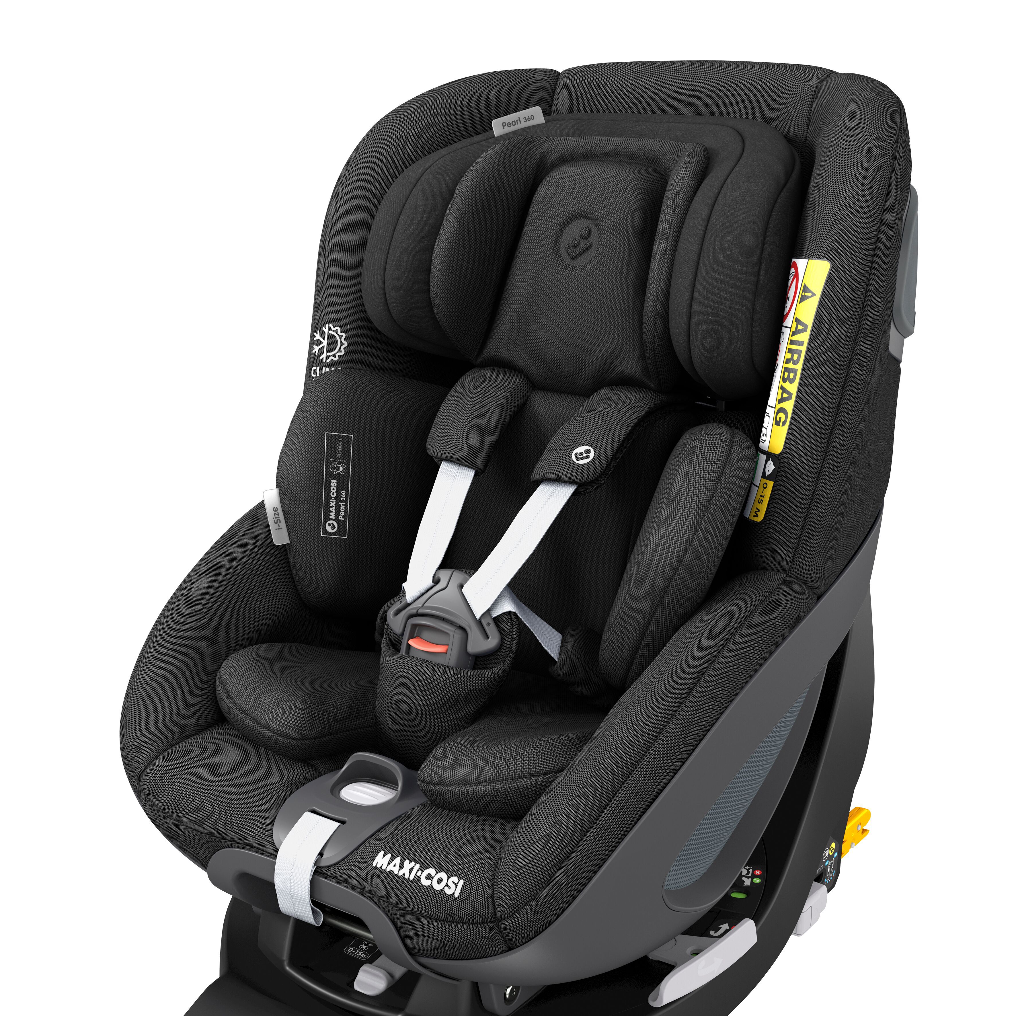 Buy Maxi Cosi Pearl 360 Car Seat Authentic Black New Born Car Seats Mamas Papas Kuwait