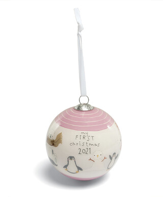 My First Christmas Bauble - Pink