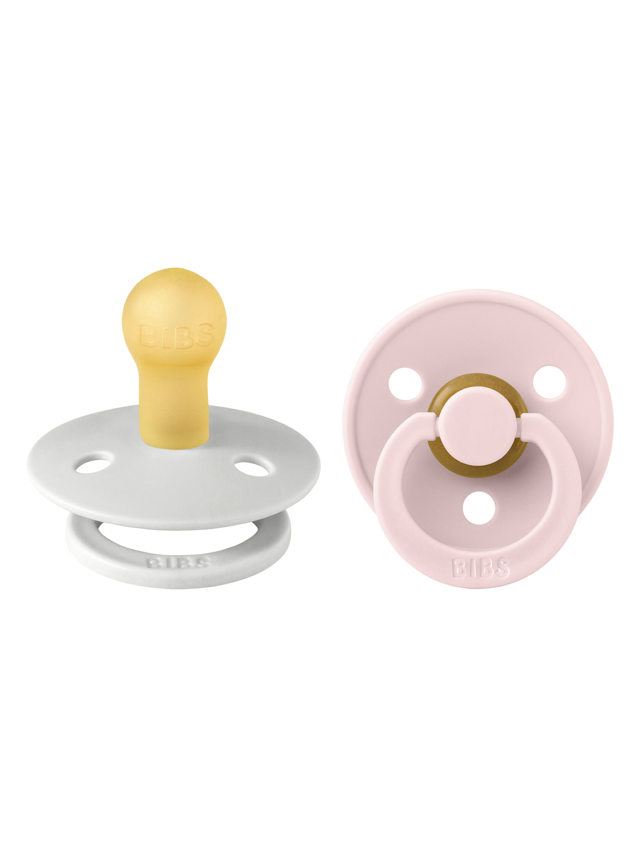 Bibs Colour 2 Pack S1 - Haze/Blossom (0+ months)