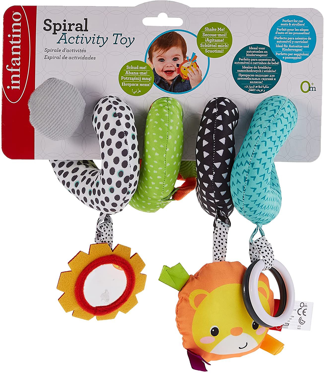 INFANTINO SPIRAL ACTIVITY TOY image number 1