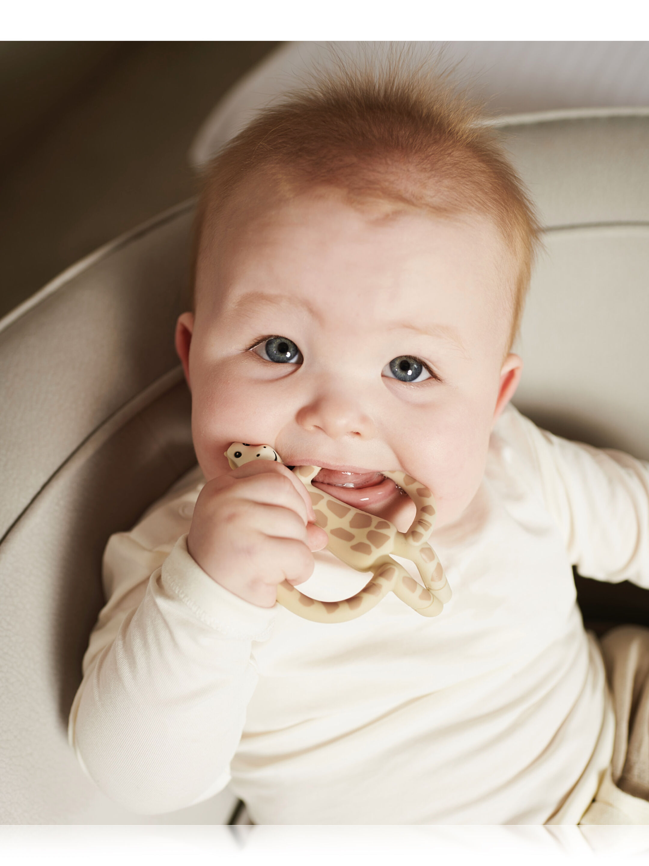 Matchstick Monkey Animal Teether - Giraffe