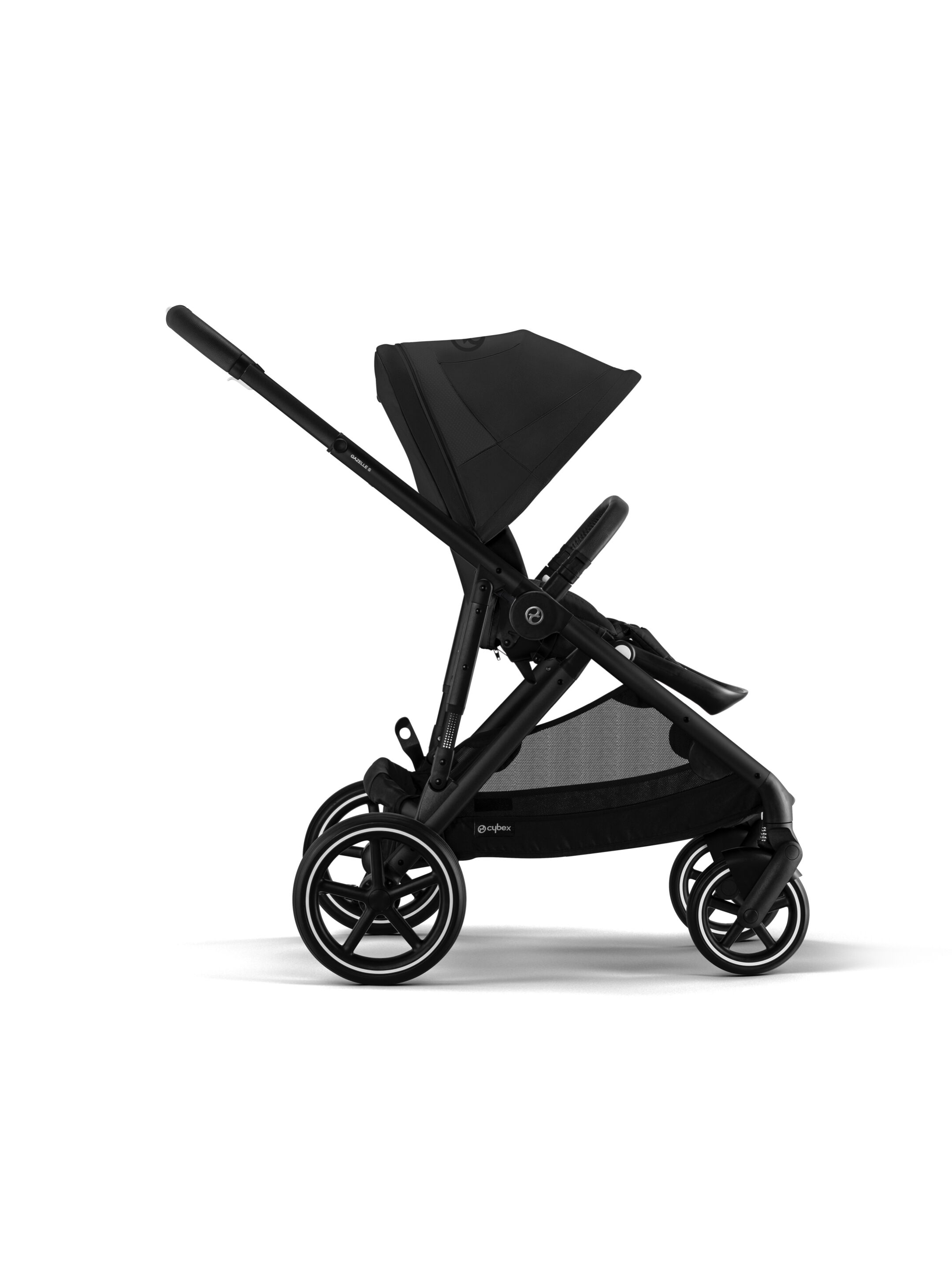 Cybex Gazelle S Stroller Frame with Seat Unit - Moon Black