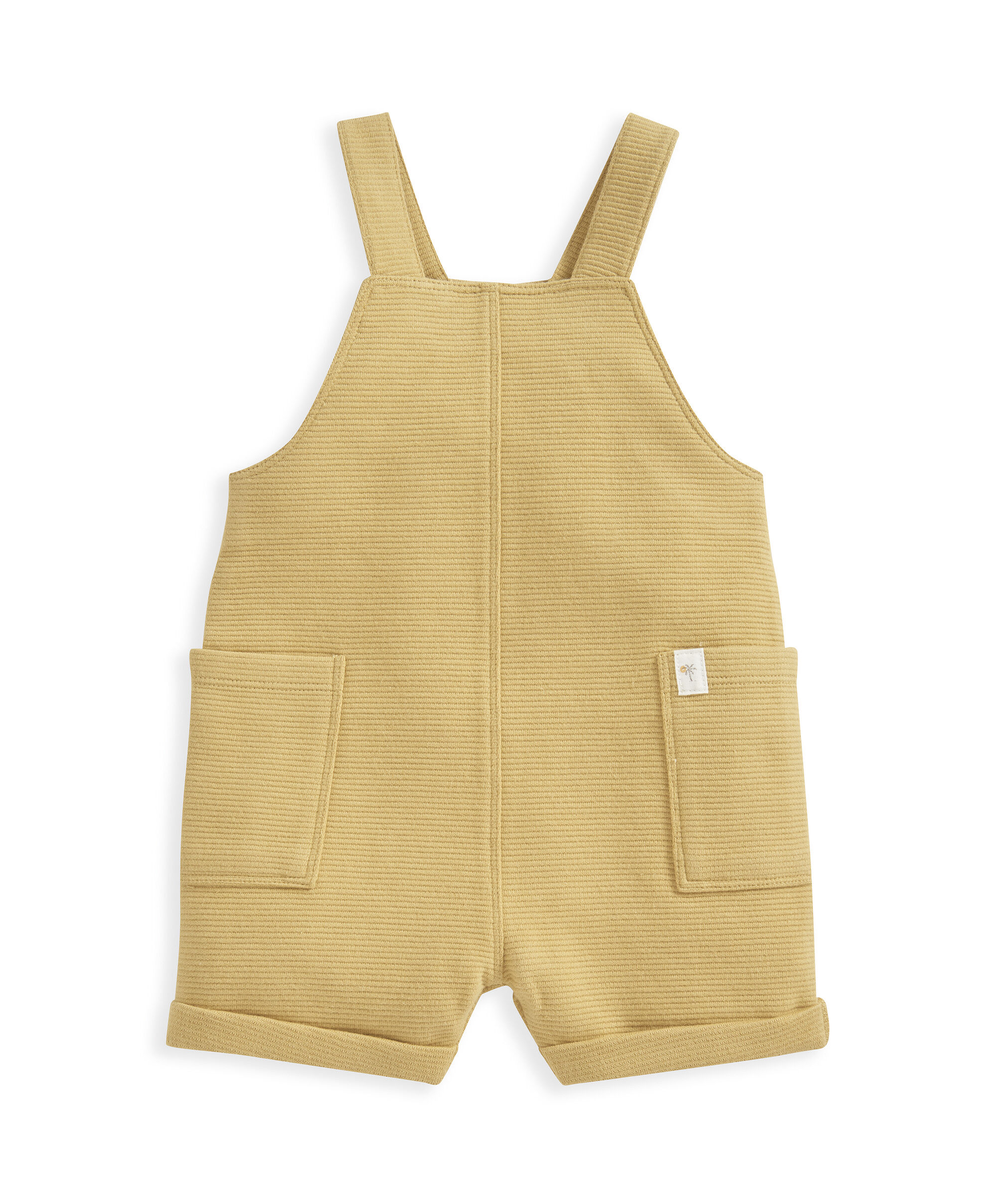 Palm Tee & Rib Dungaree Set - 2 Piece Set image number 5
