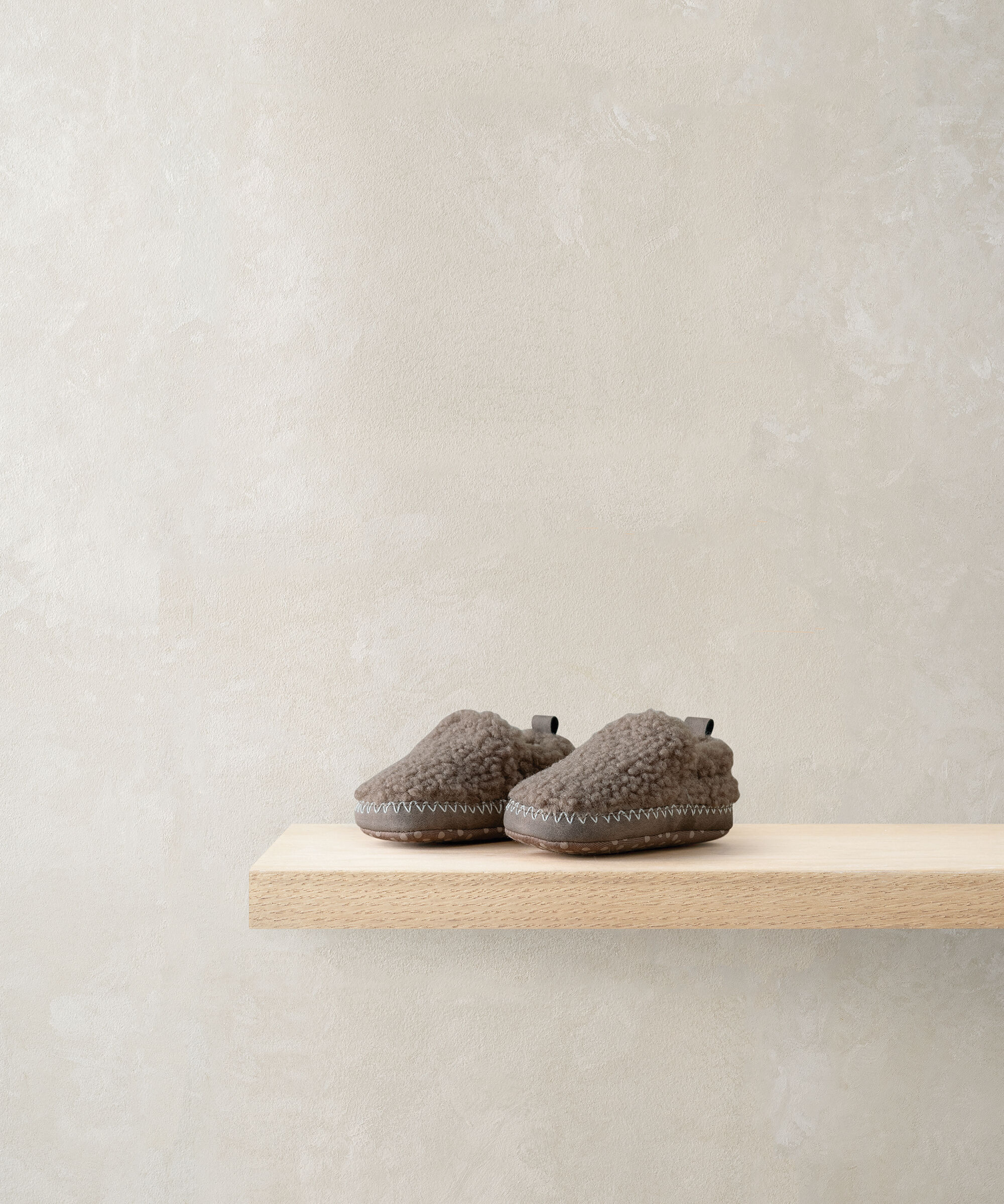 Borg Moccasin Booties