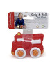 Infantino Grab & Roll Soft Wheels - Fire Engine image number 3