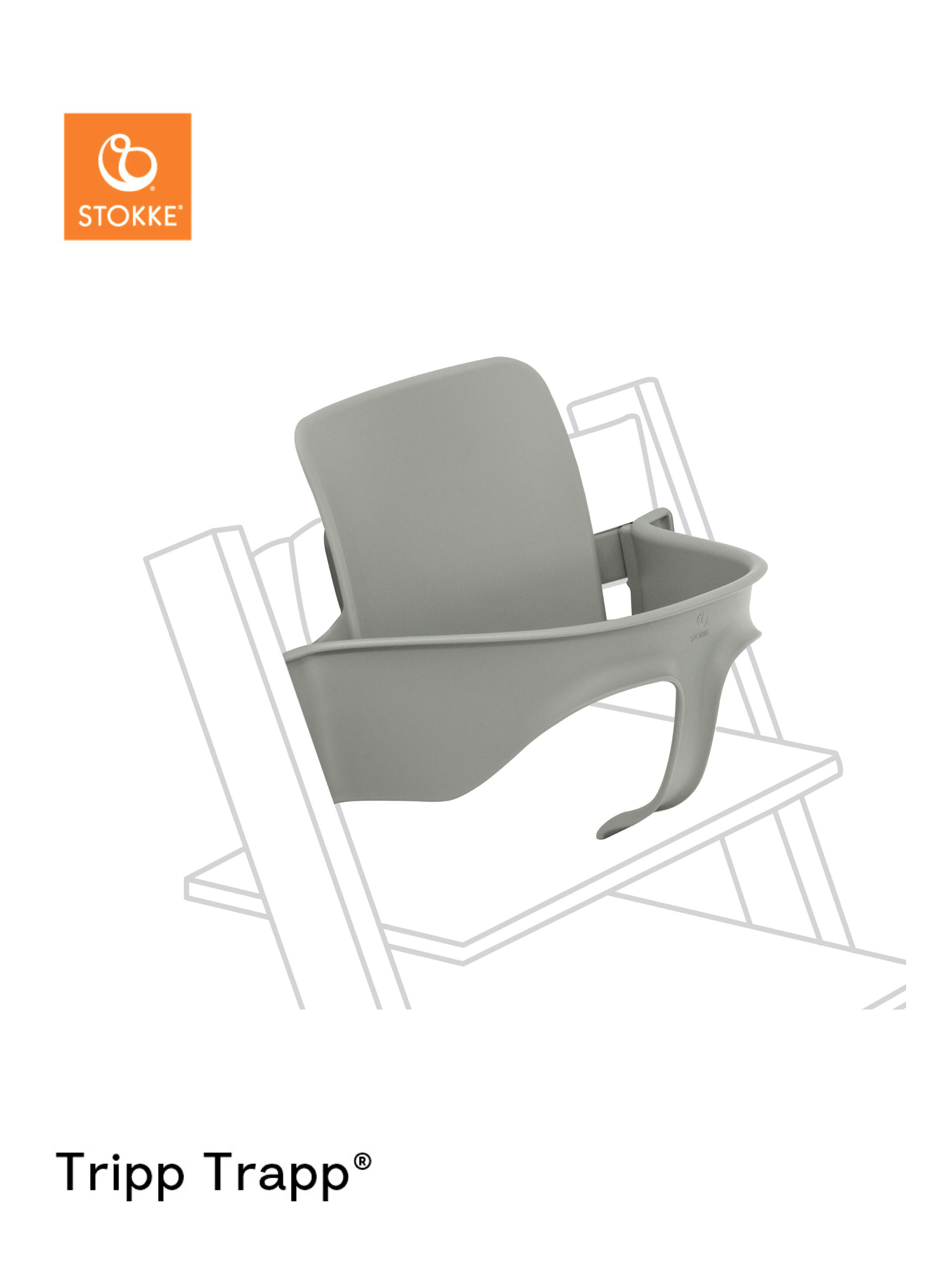 Stokke Tripp Trapp Baby Set V2 - Glacier Green image number 1