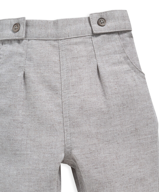 LINEN TROUSERS image number 3