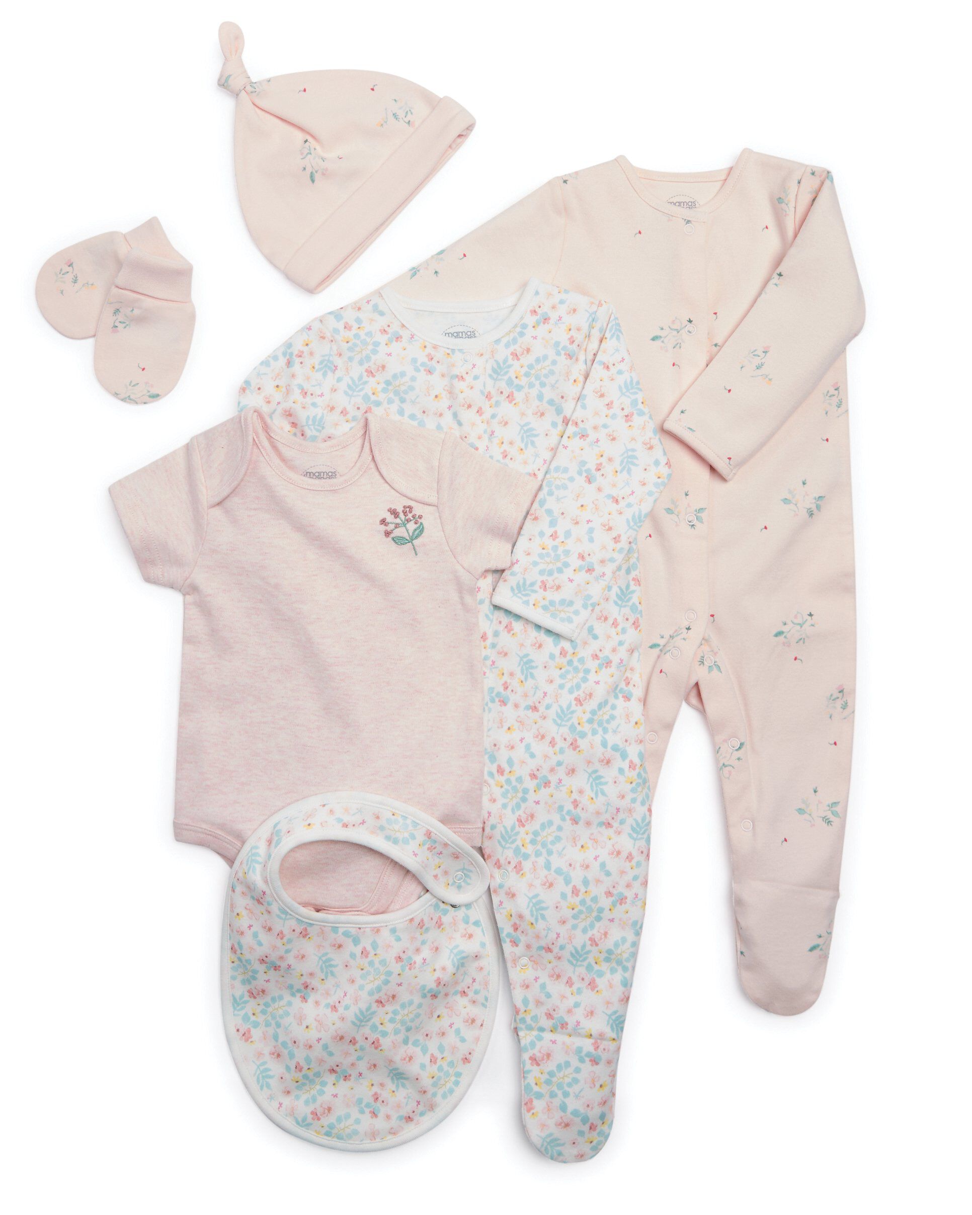 6 Piece Set Pink image number 1