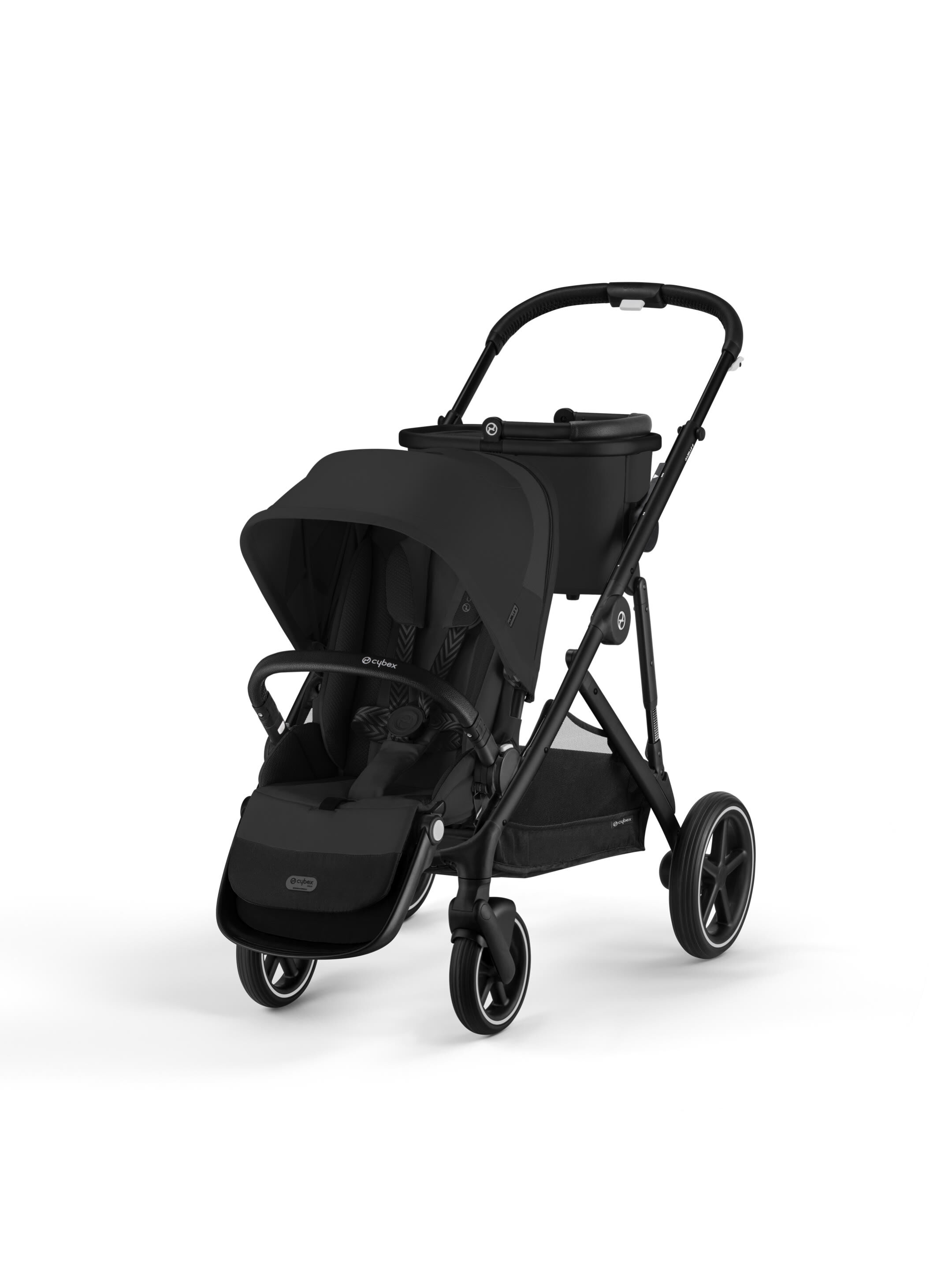 Cybex Gazelle S Stroller Frame with Seat Unit - Moon Black image number 4