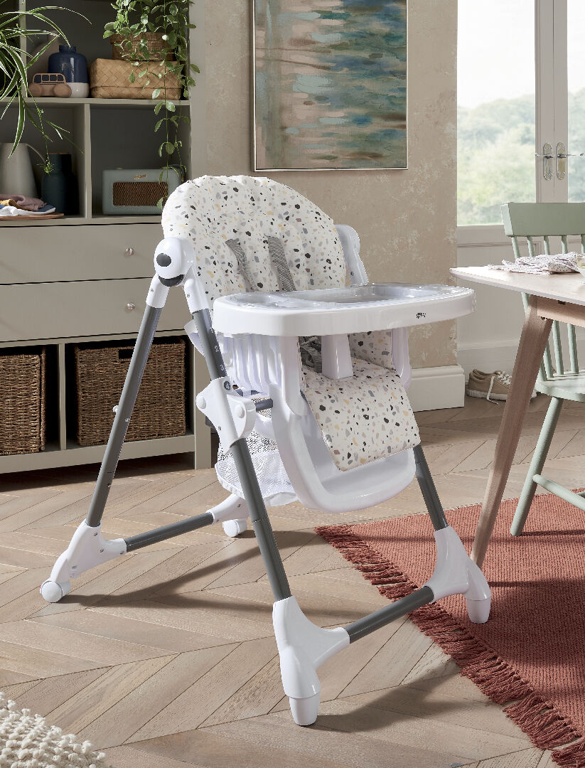 Baby Bug Eucalyptus with Terrazzo Highchair image number 2