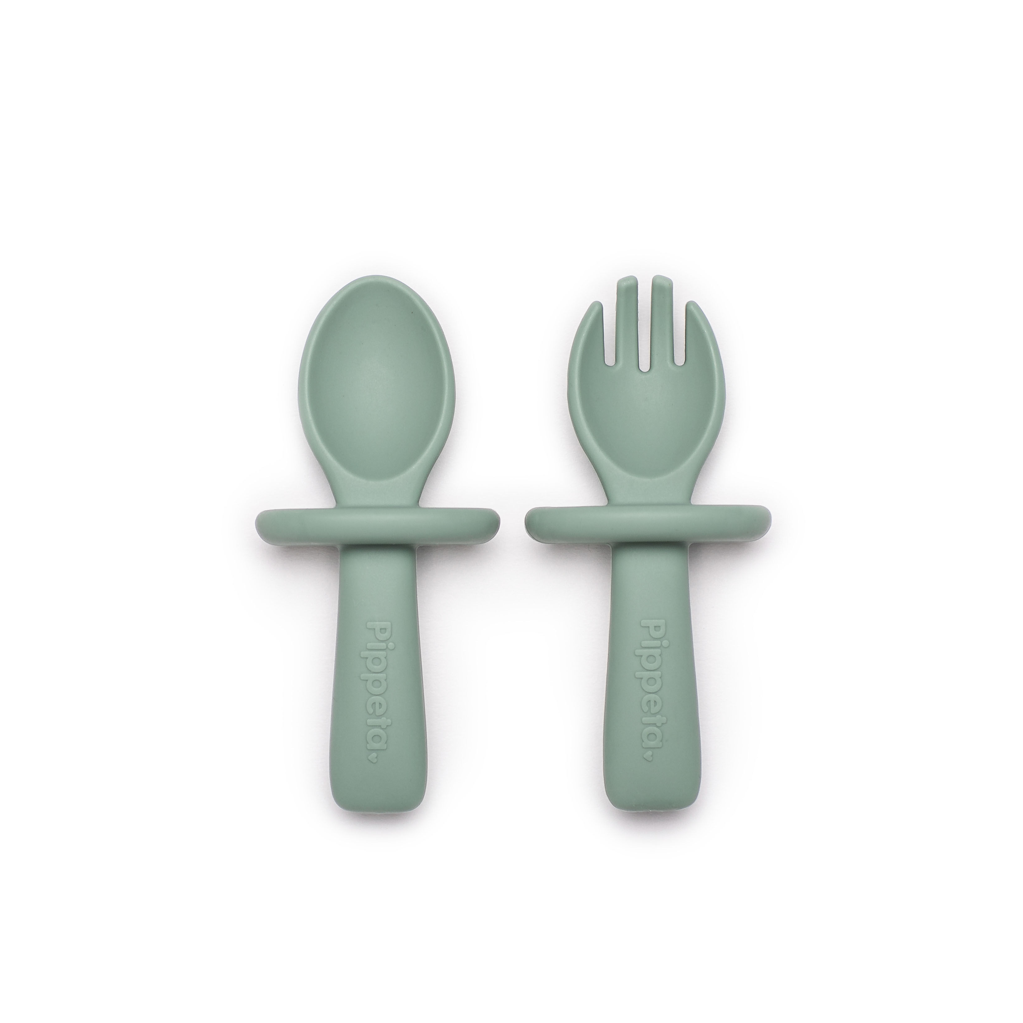 Pippeta My 1st Spoon & Fork - Meadow Green image number 1