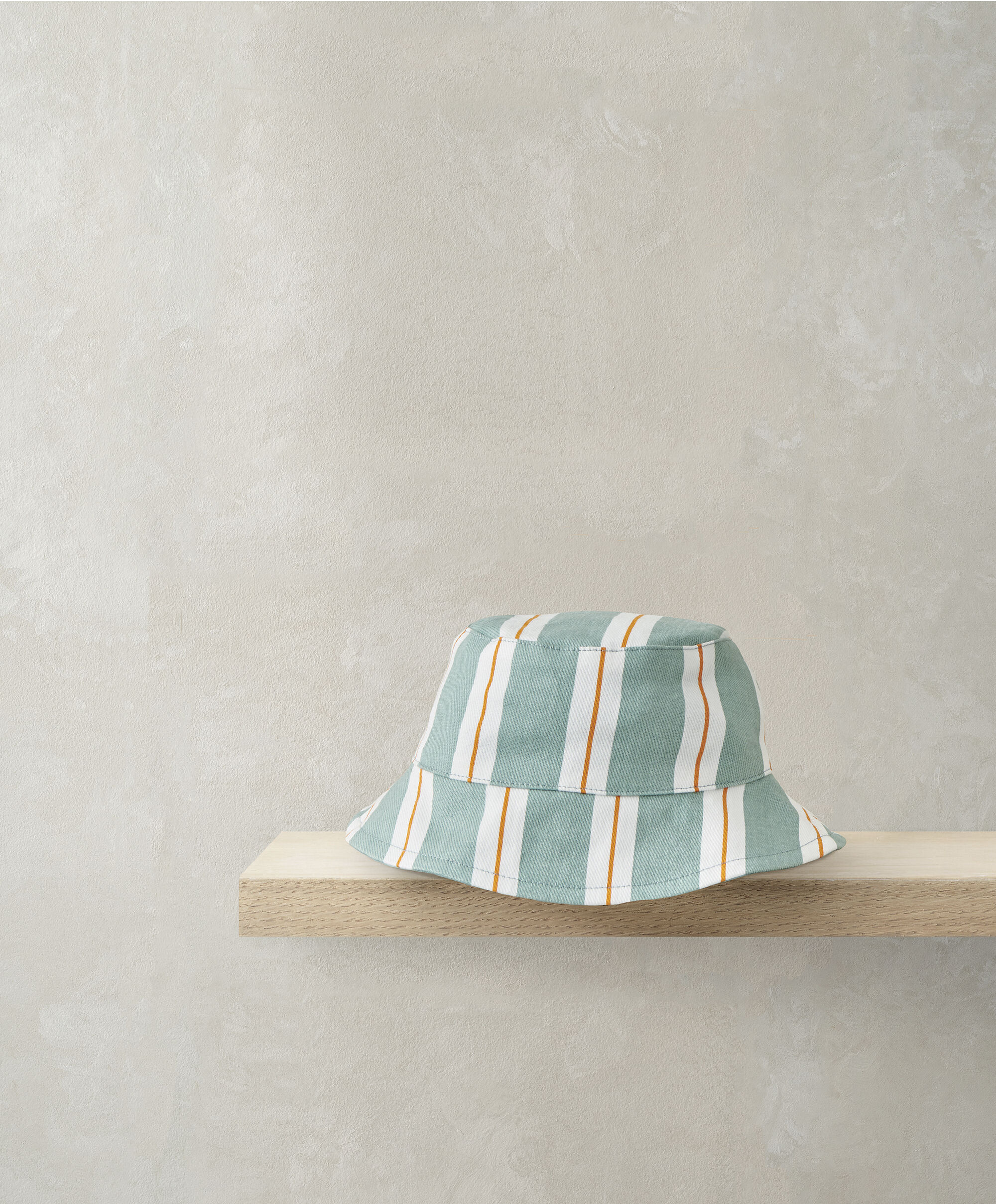 Striped Bucket Hat image number 1