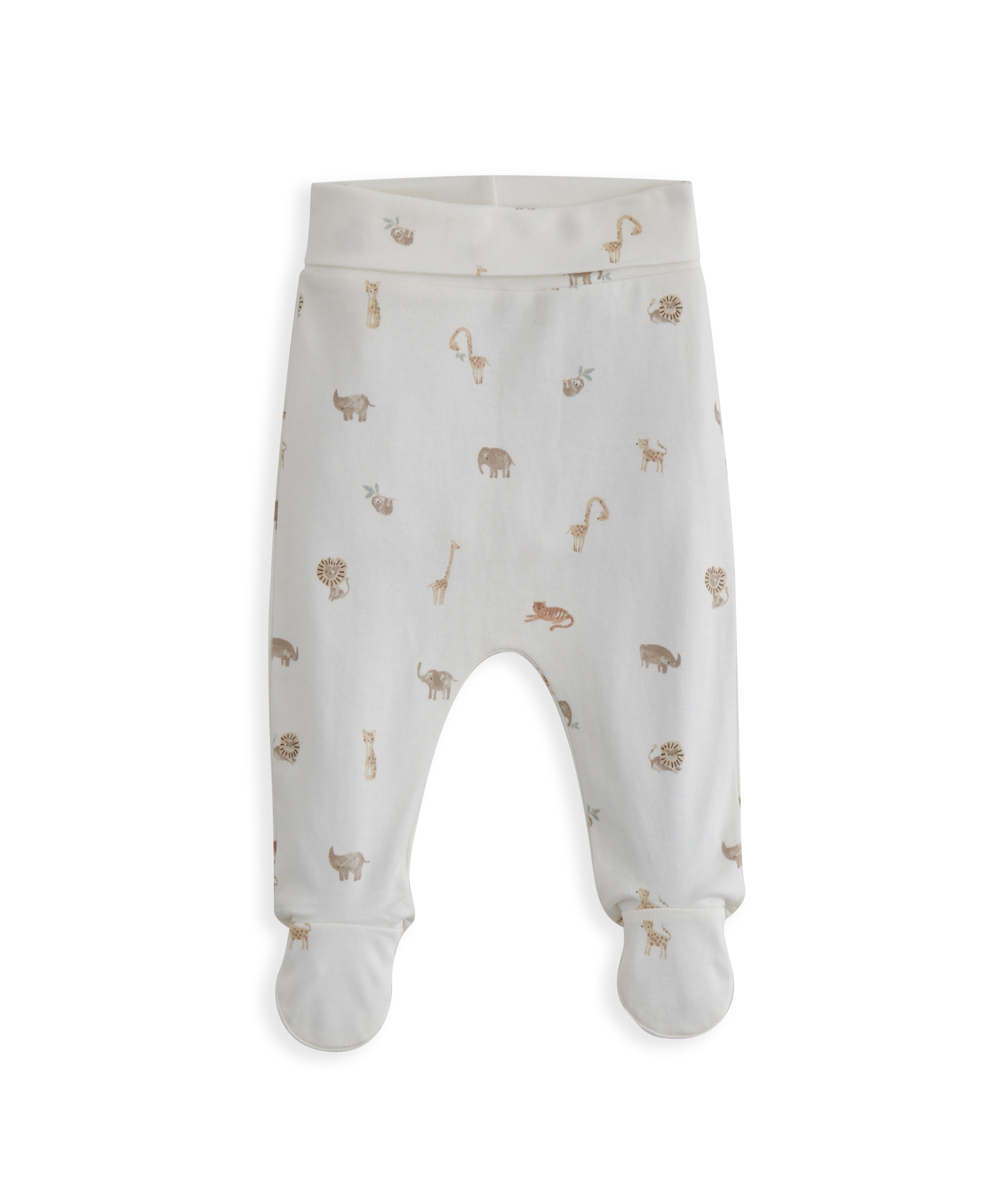 Ribbed Safari Bodysuit & Leggings Set  image number 4