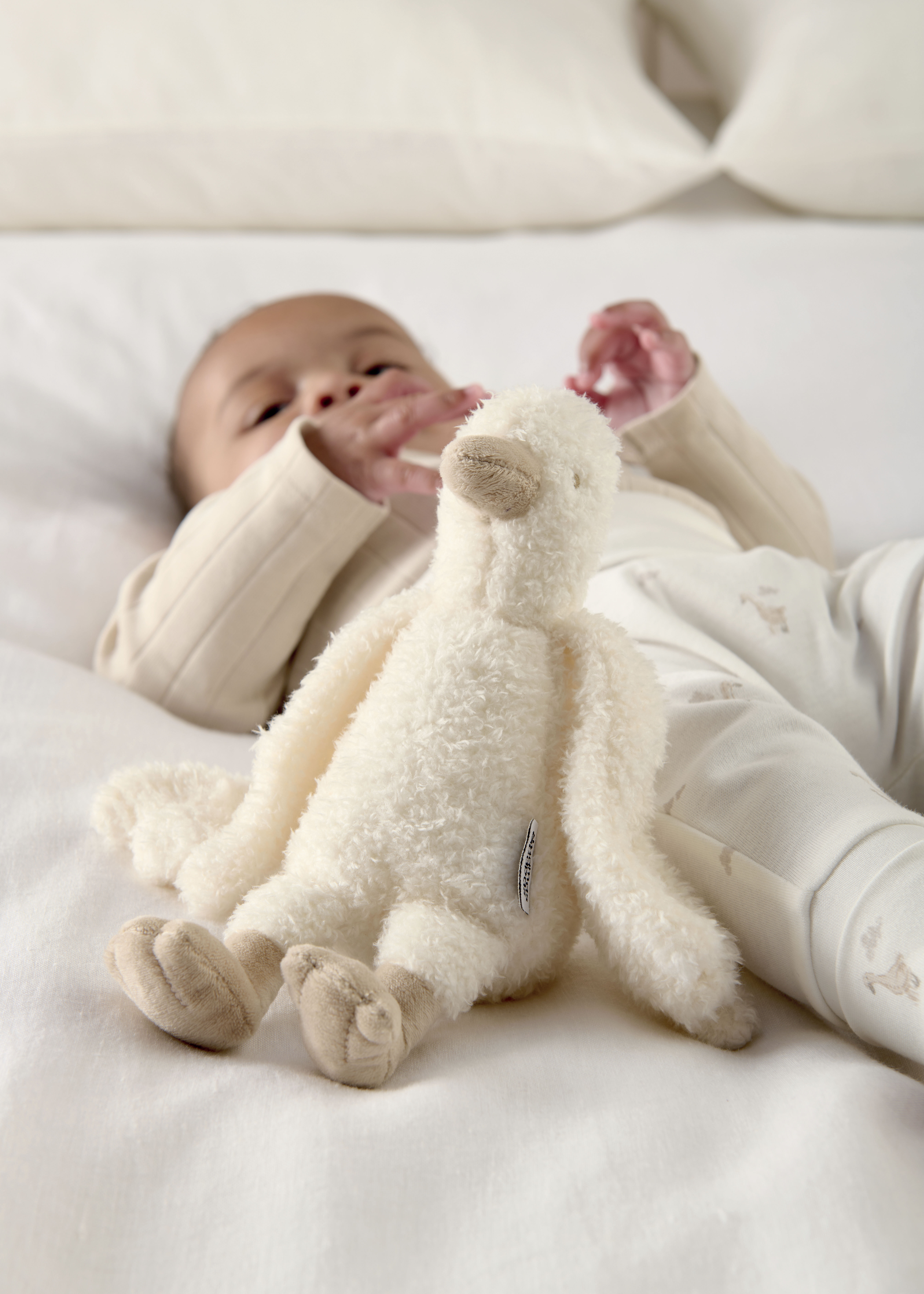 Beanie Soft Toy - Welcome To The World Duckling image number 1