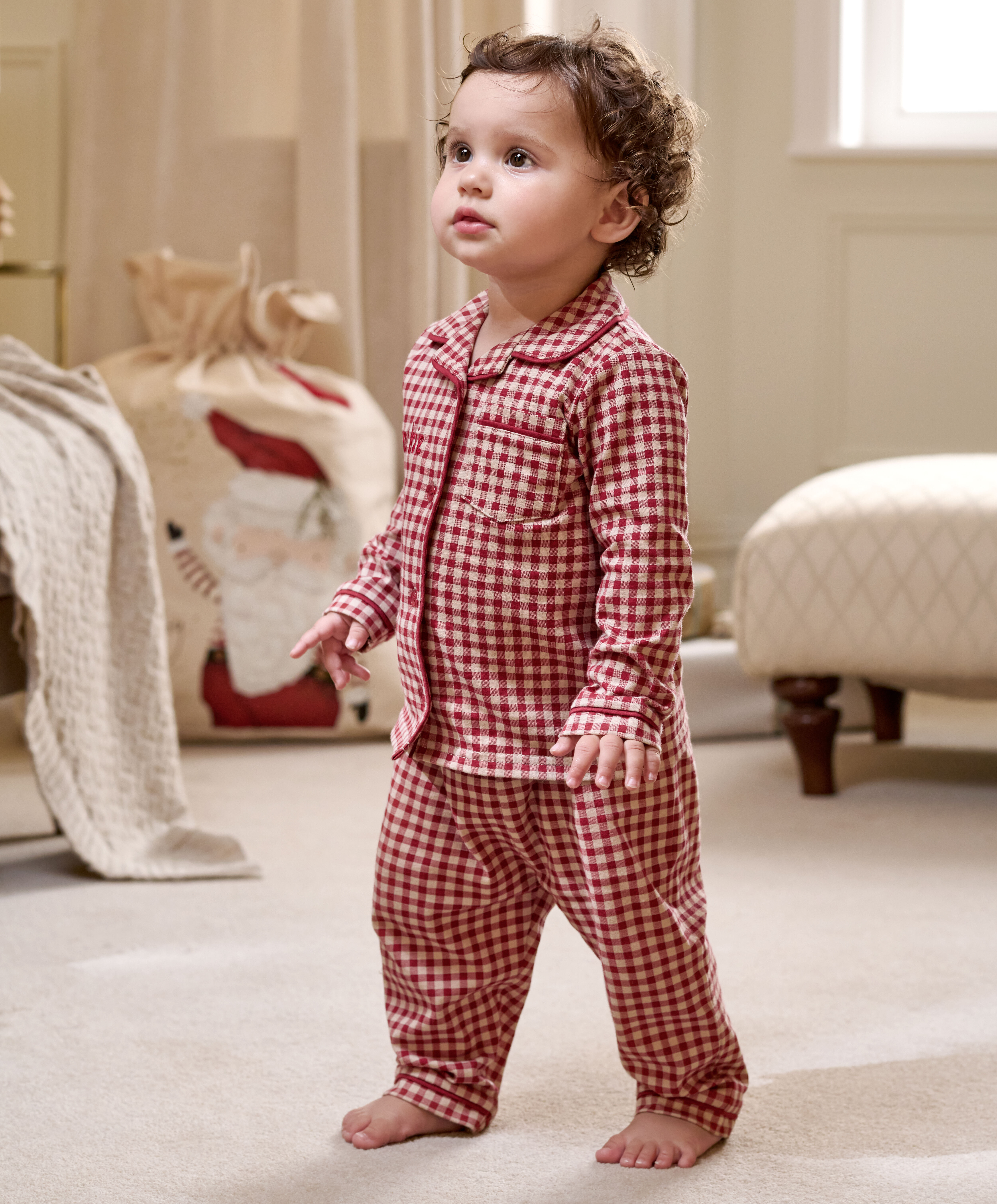 Jersey Check Pyjamas image number 7