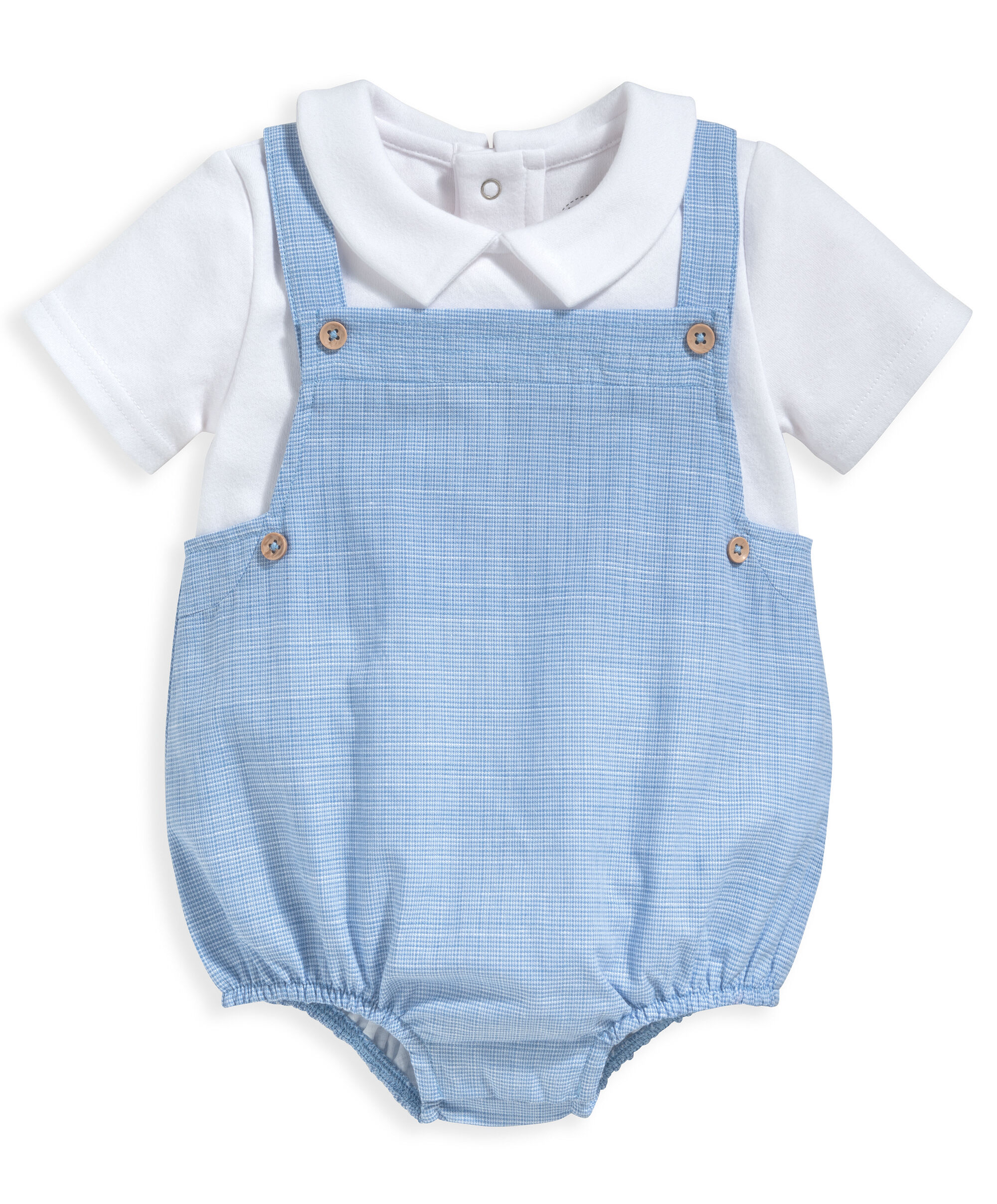 Woven Shortie Romper image number 1