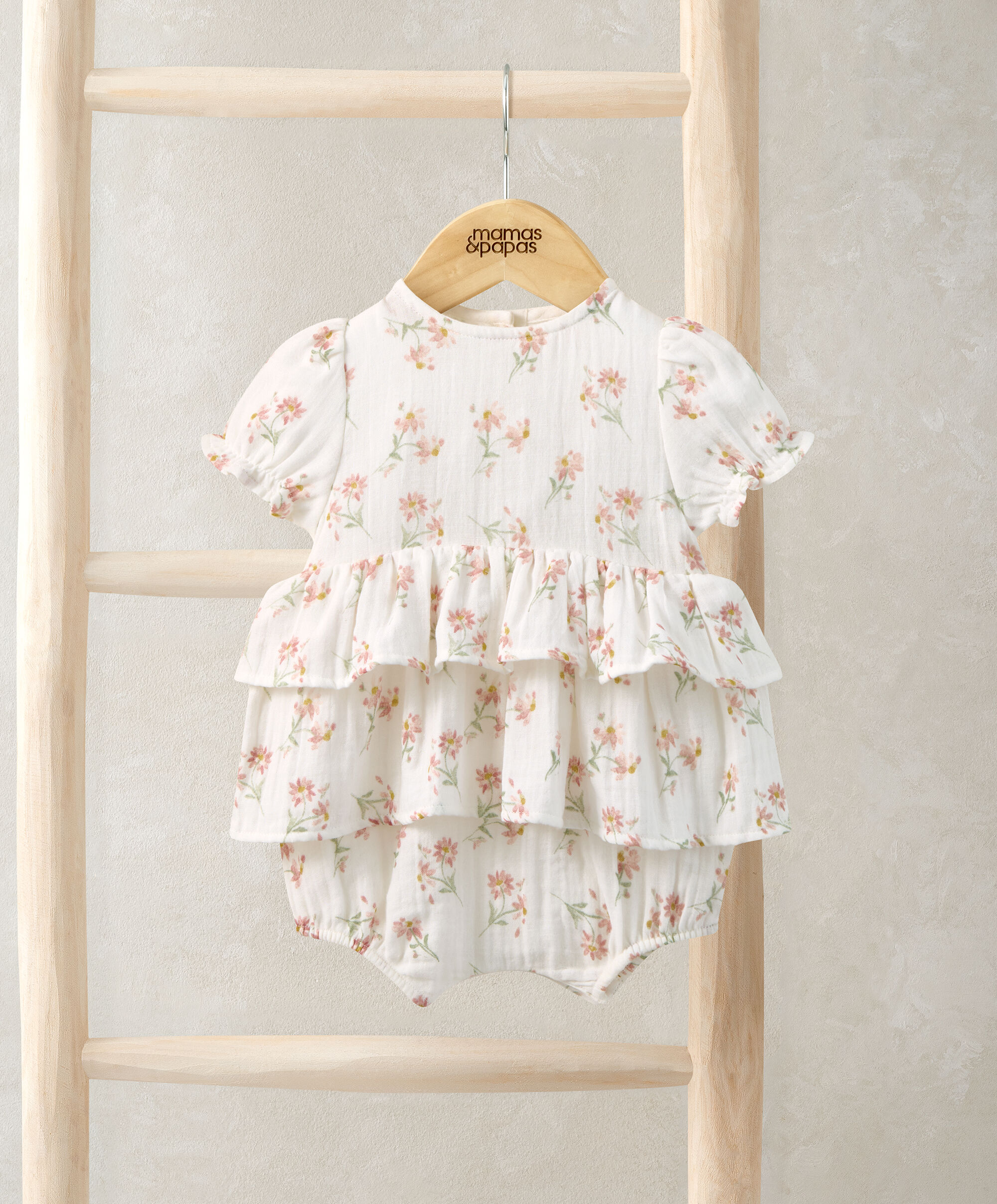 Daisy Peplum Shortie Romper image number 1