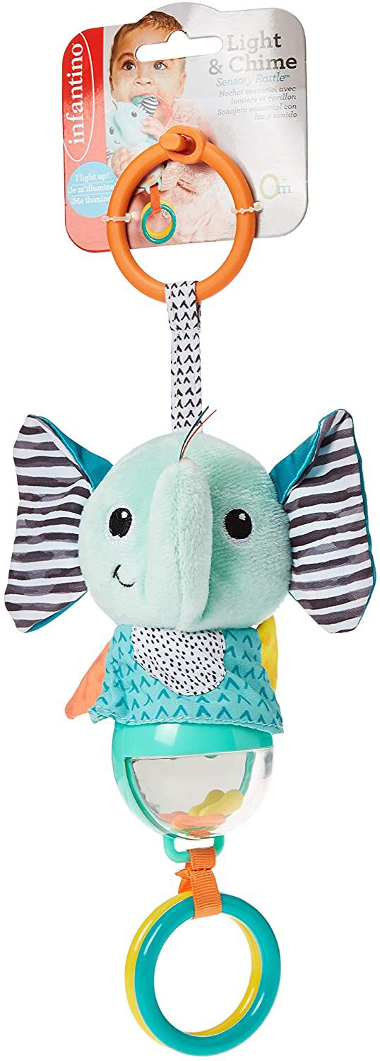 Infantino Light Chime Sensory Rattle image number 1