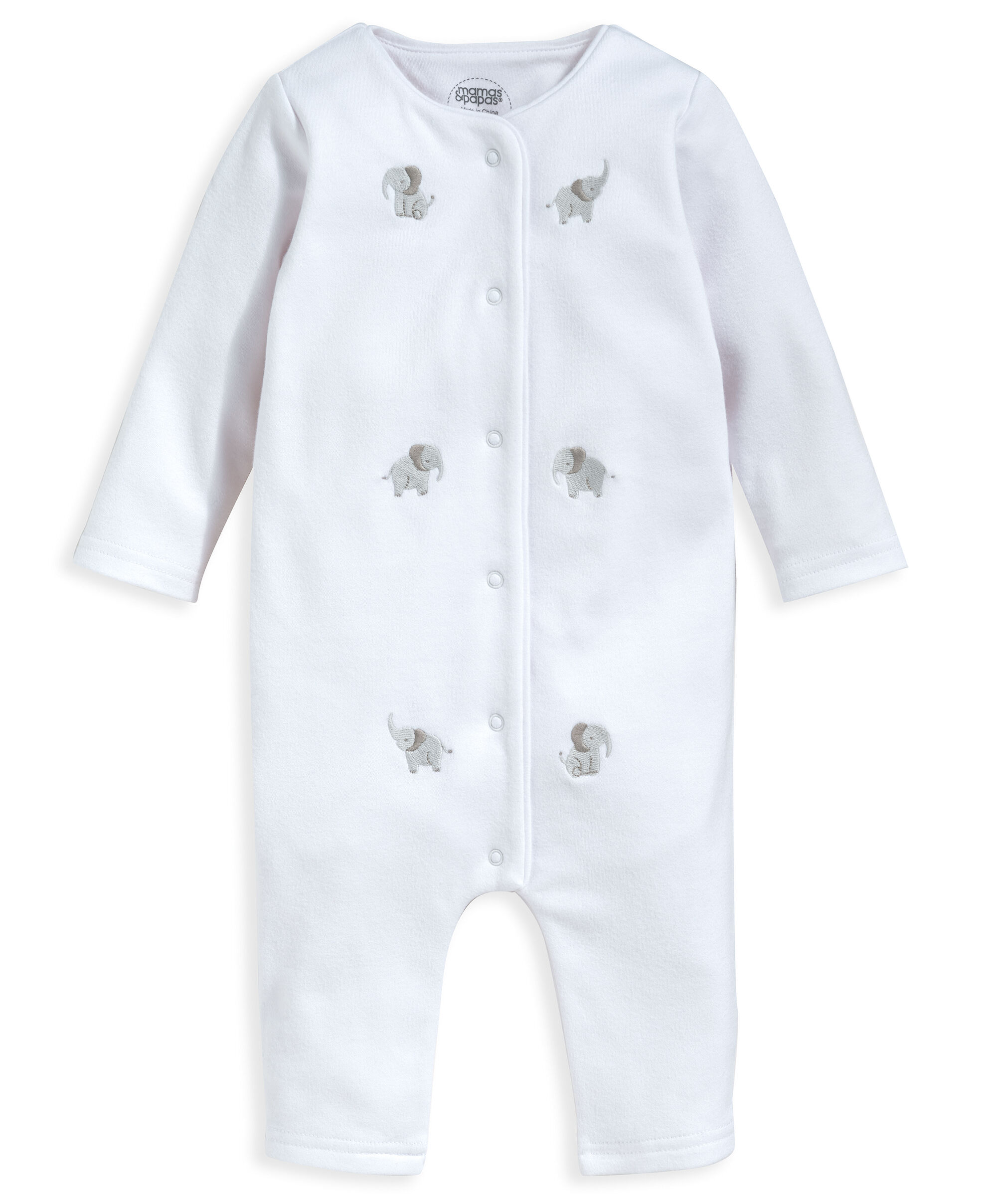 Embroidered Romper image number 1