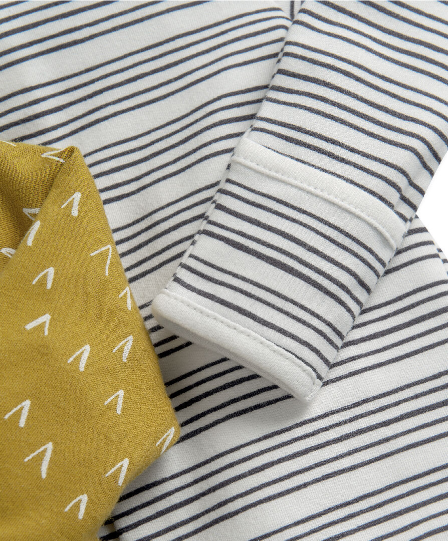 3 Pack Safari Sleepsuits image number 4