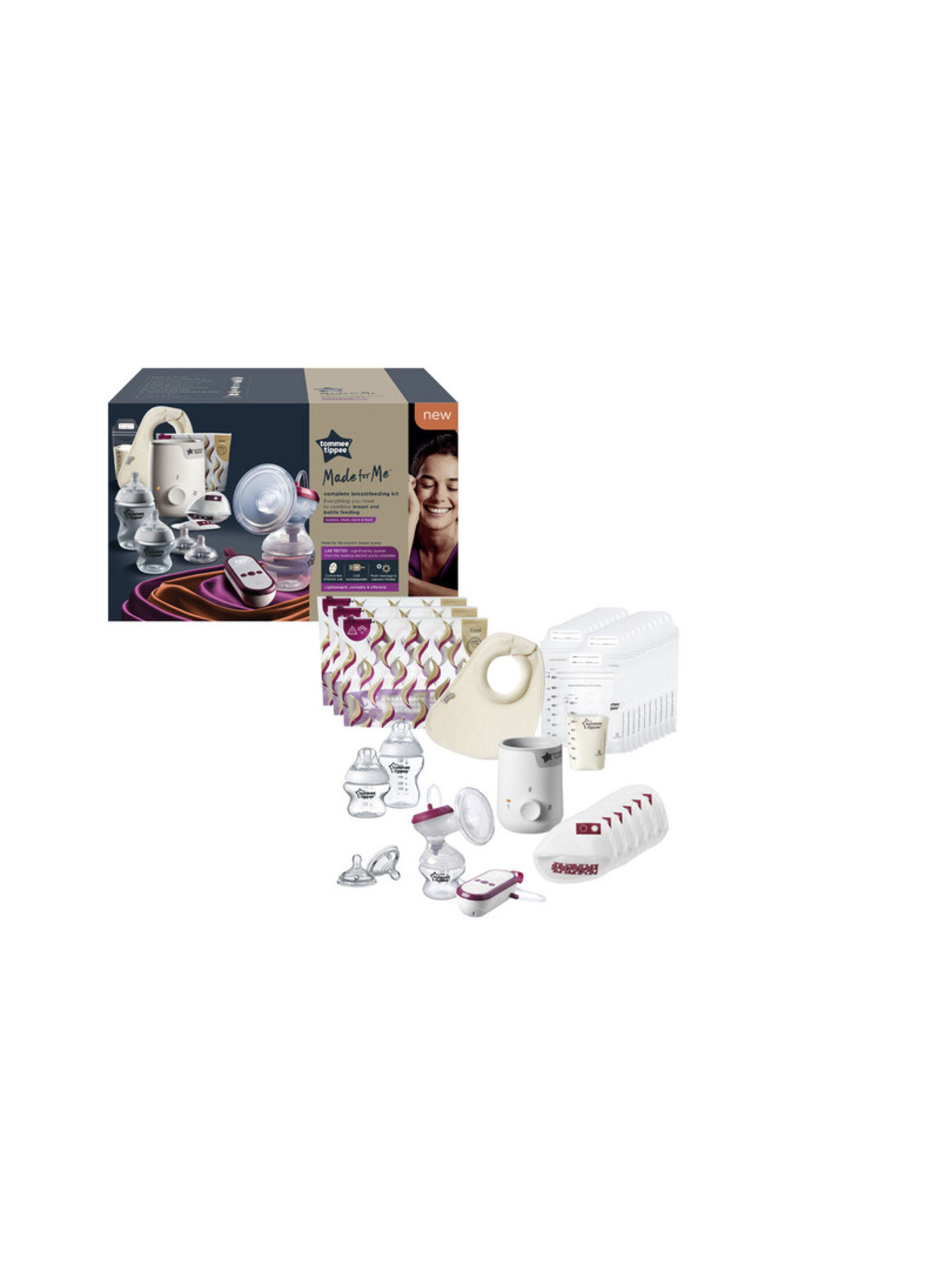 Tommee Tippee Made for Me Complete Breast Feeding Kit