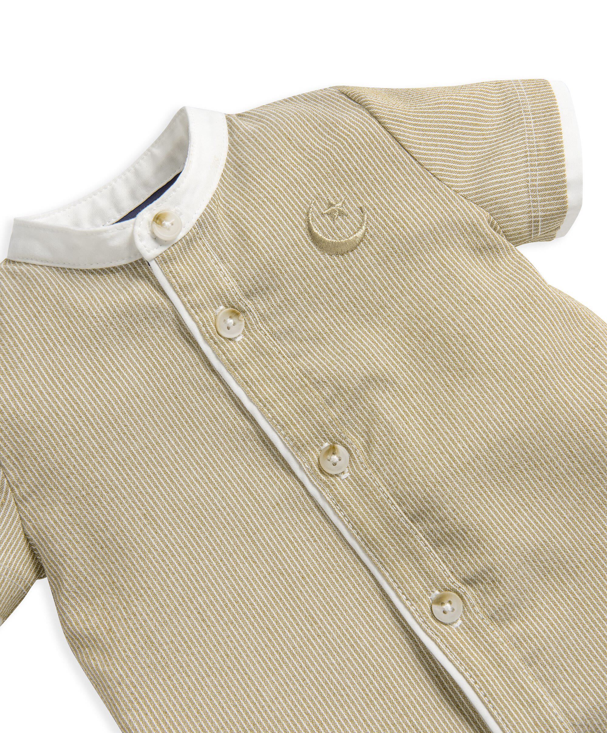 Pinstripe Romper image number 3