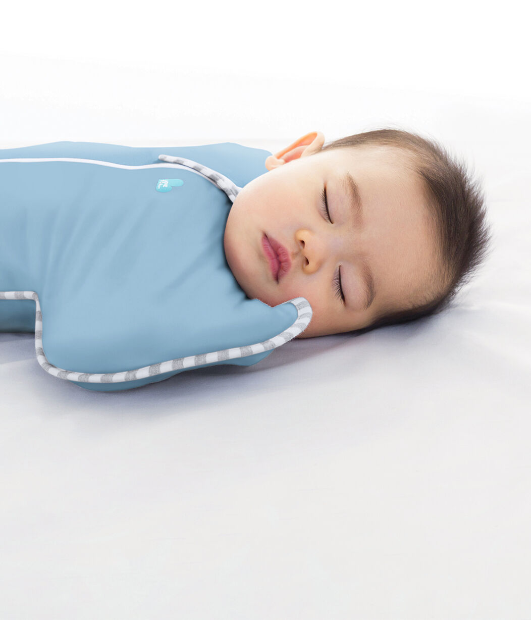 Love To Dream Swaddle Up Sleeping Bag Dusty Blue - 0 -3 months image number 3