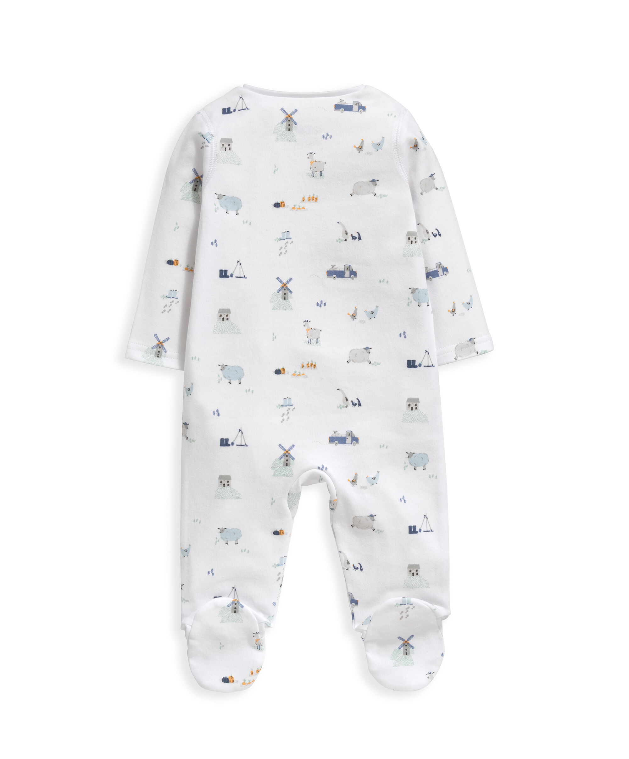 Farm Print Zip All In One image number 2