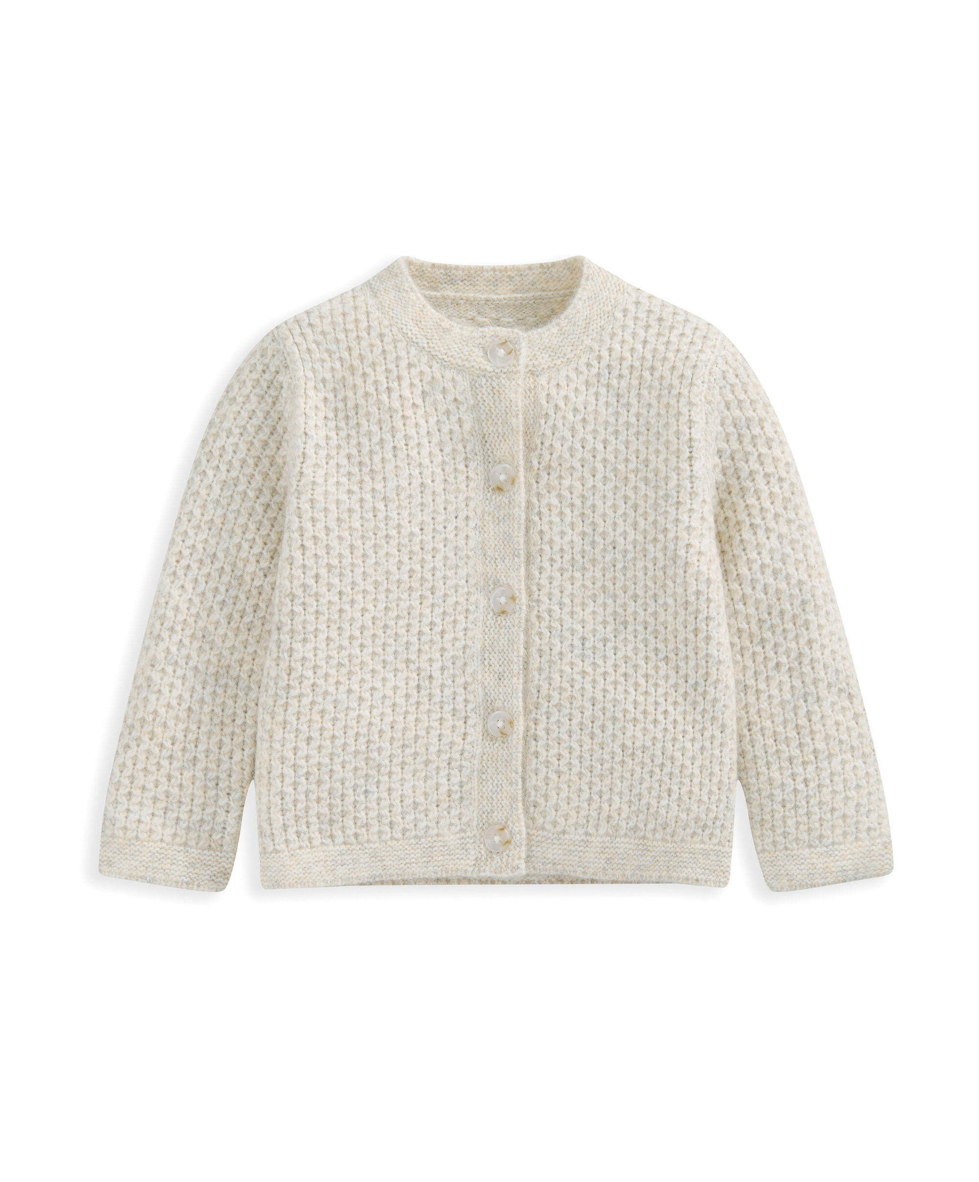 Knitted Cardigan - Cream image number 2