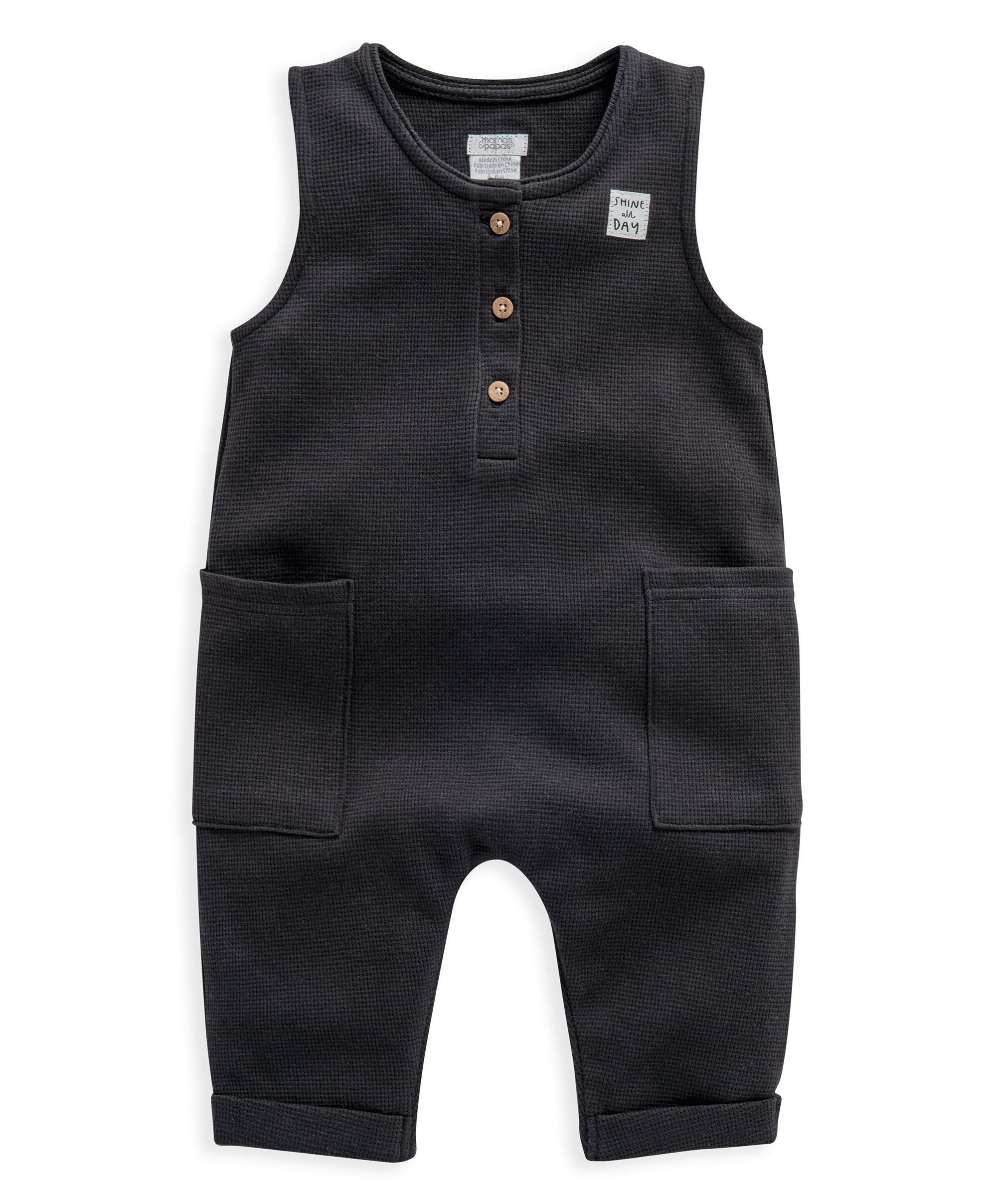 Dungaree & Bodysuit 2 Piece Set image number 3