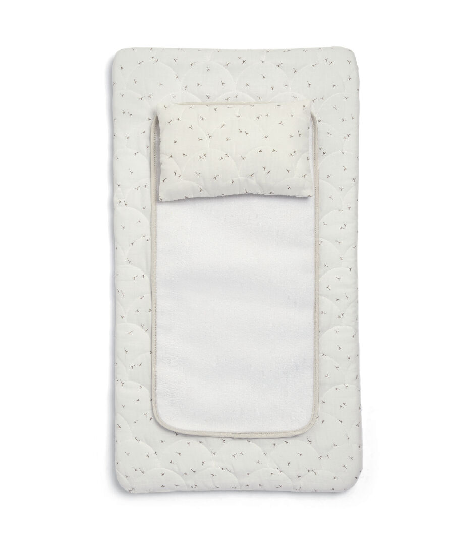 Welcome to the World Seedling Luxury Changing Mattress - Natural image number 1