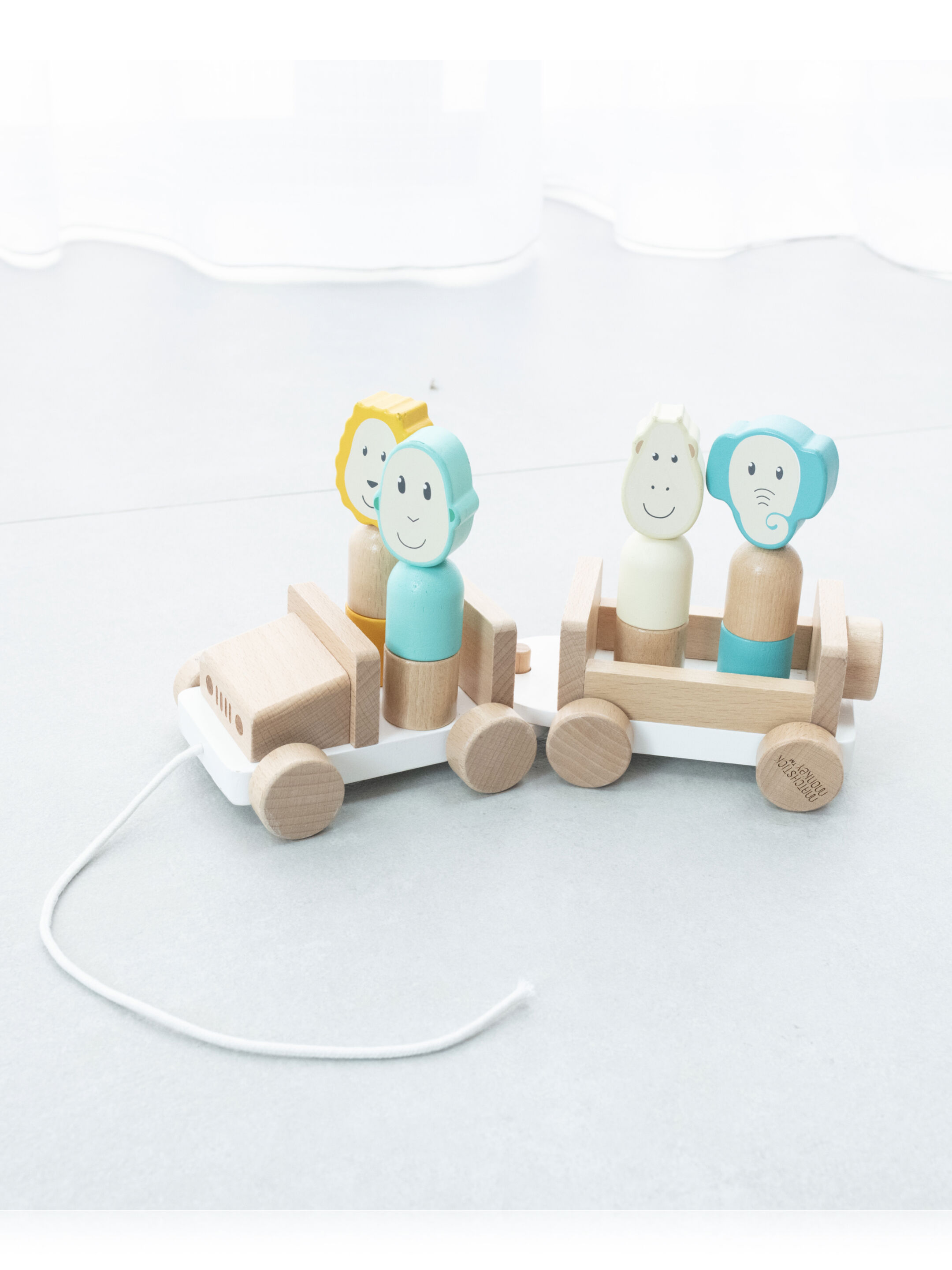 Matchstick Monkey Playtime Safari Jeep image number 1