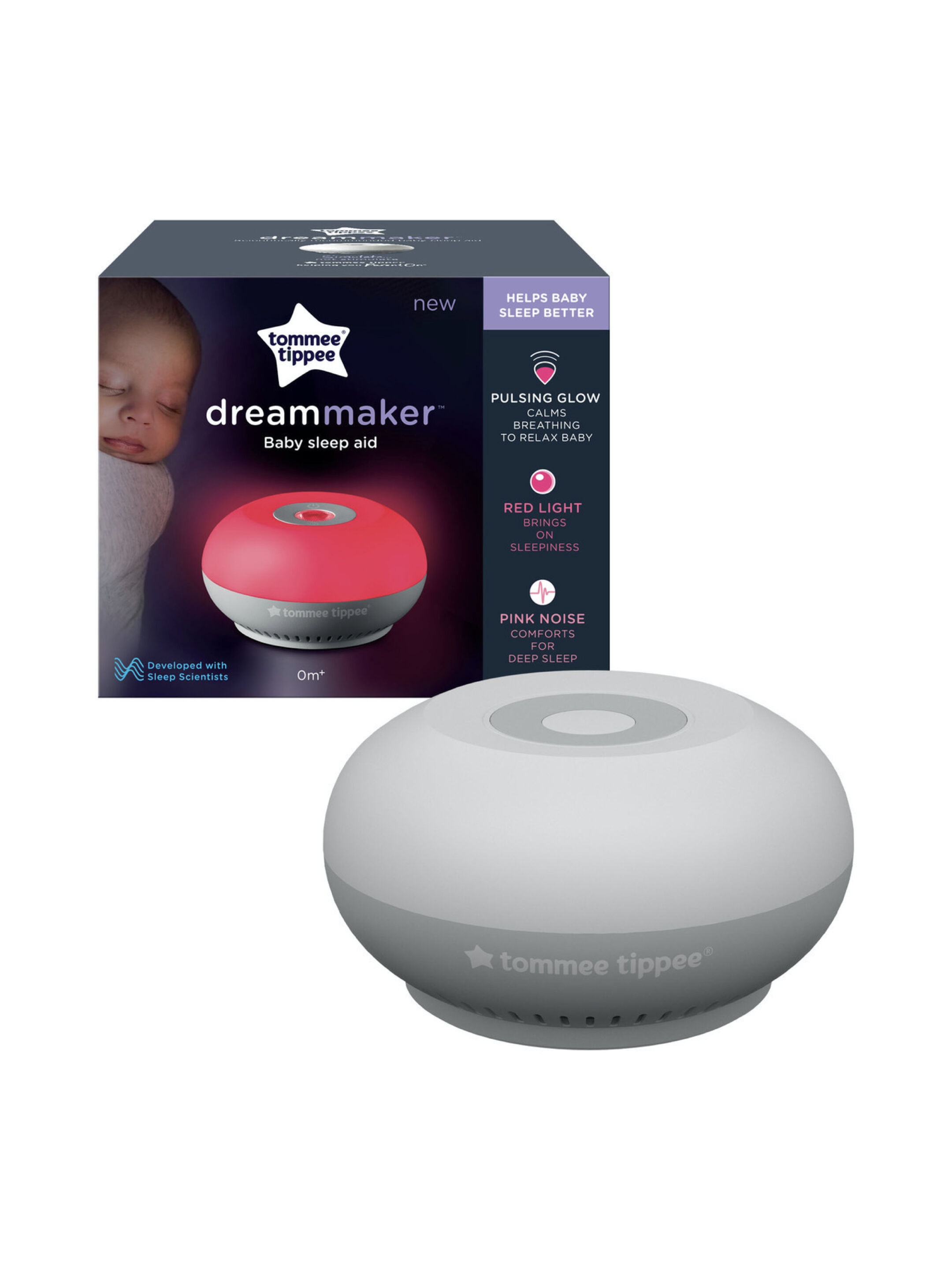 Tommee Tippee Dreammaker Nightlight and Baby Sleep Aid image number 1