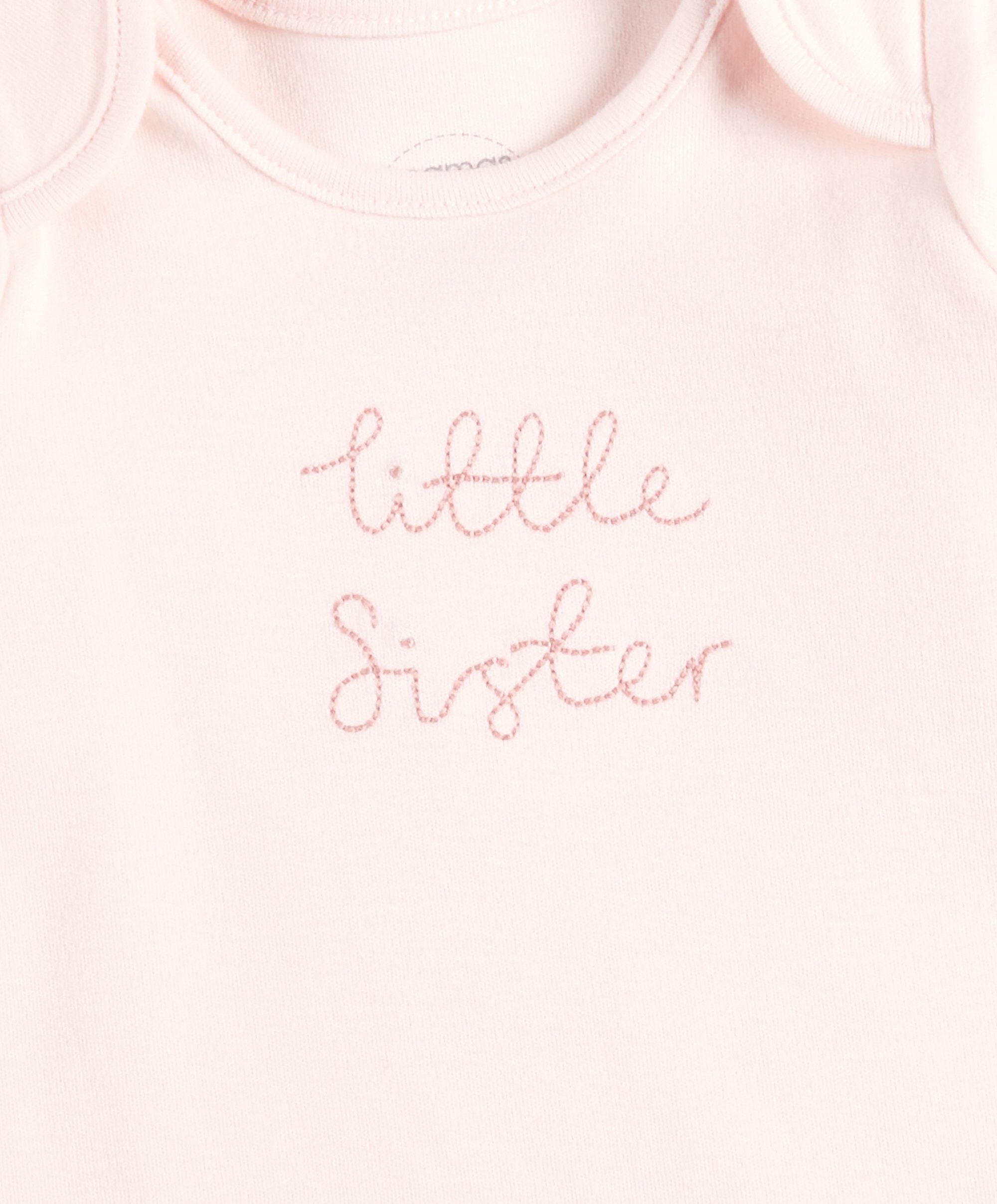 Little Sister Long Sleeve T-Shirt - Pink image number 3