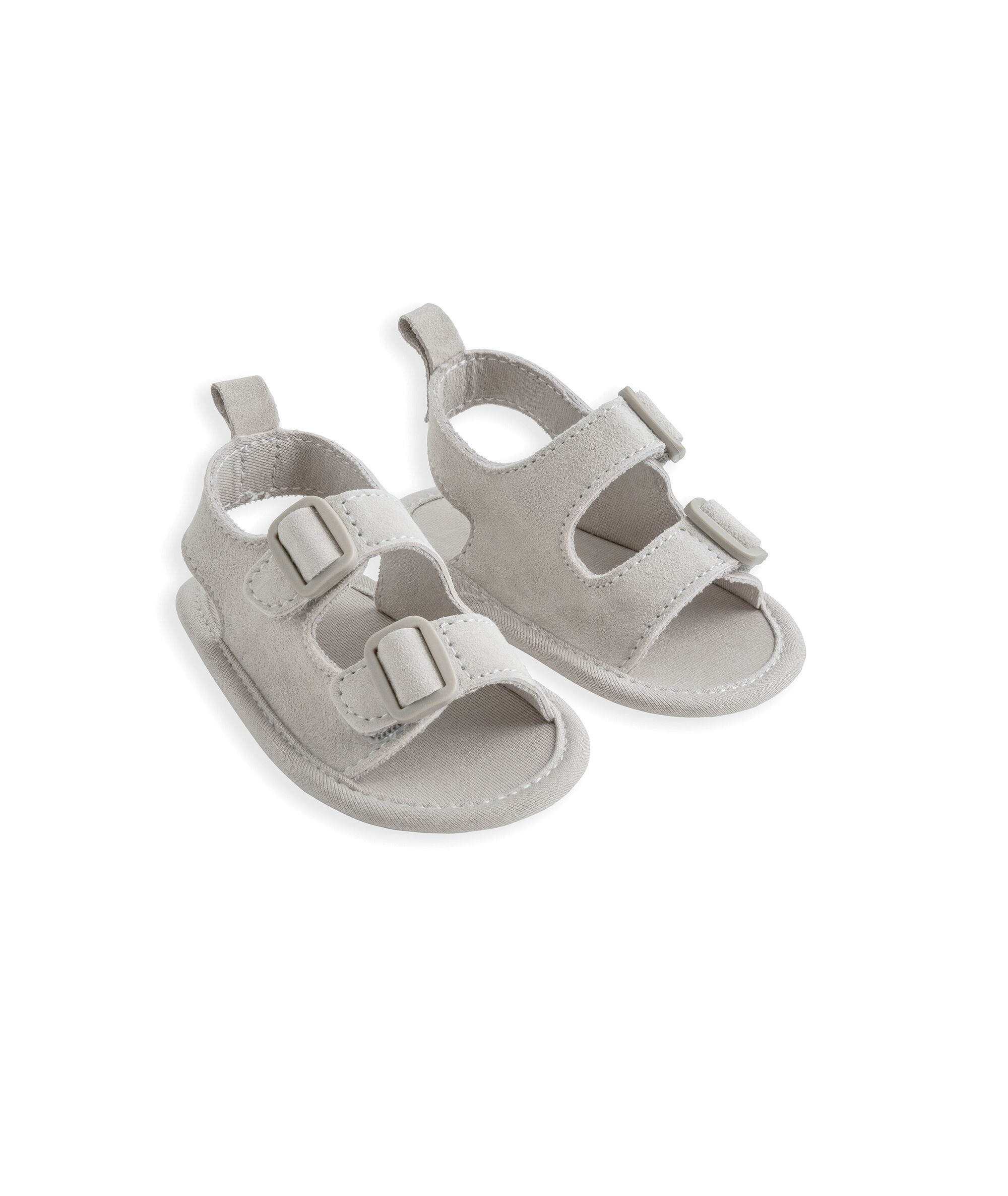 Stone Suede Sandals image number 2