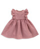 Checked Frill Sleeve Dress image number 1