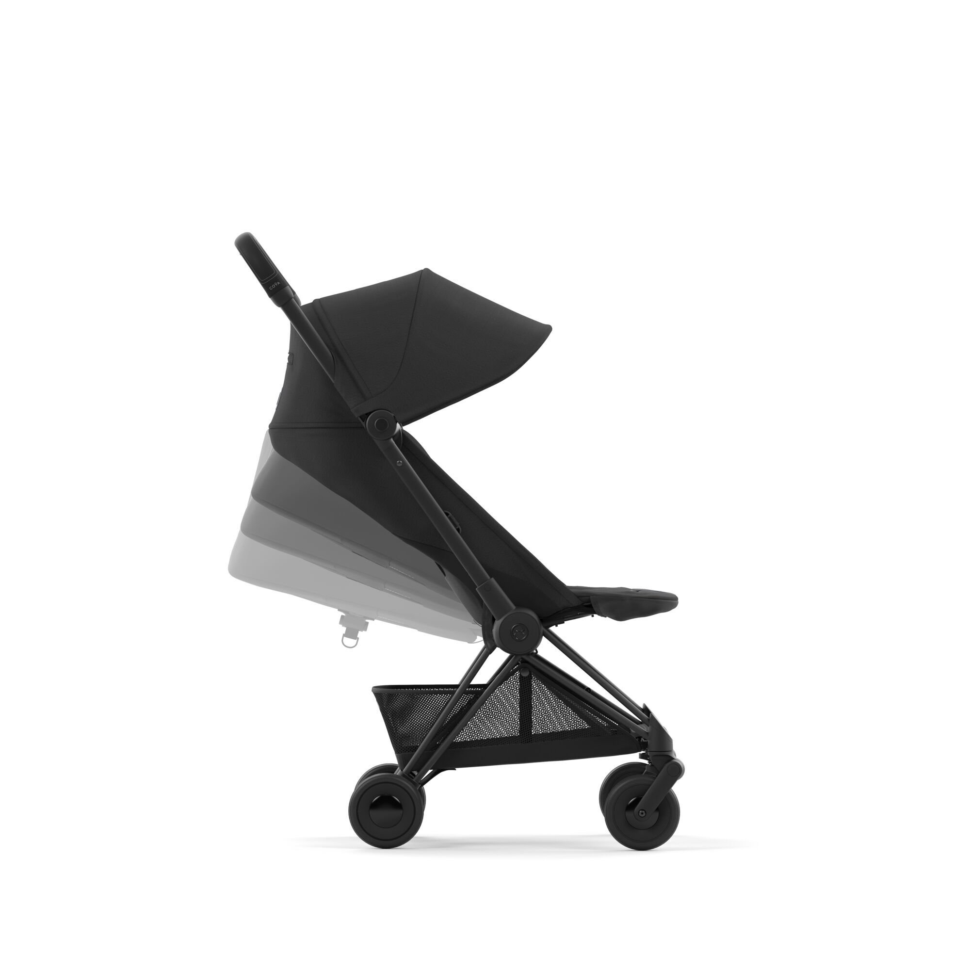 Cybex Coya Cabin Approved Stroller Sepia Black with Matte Black Frame image number 8