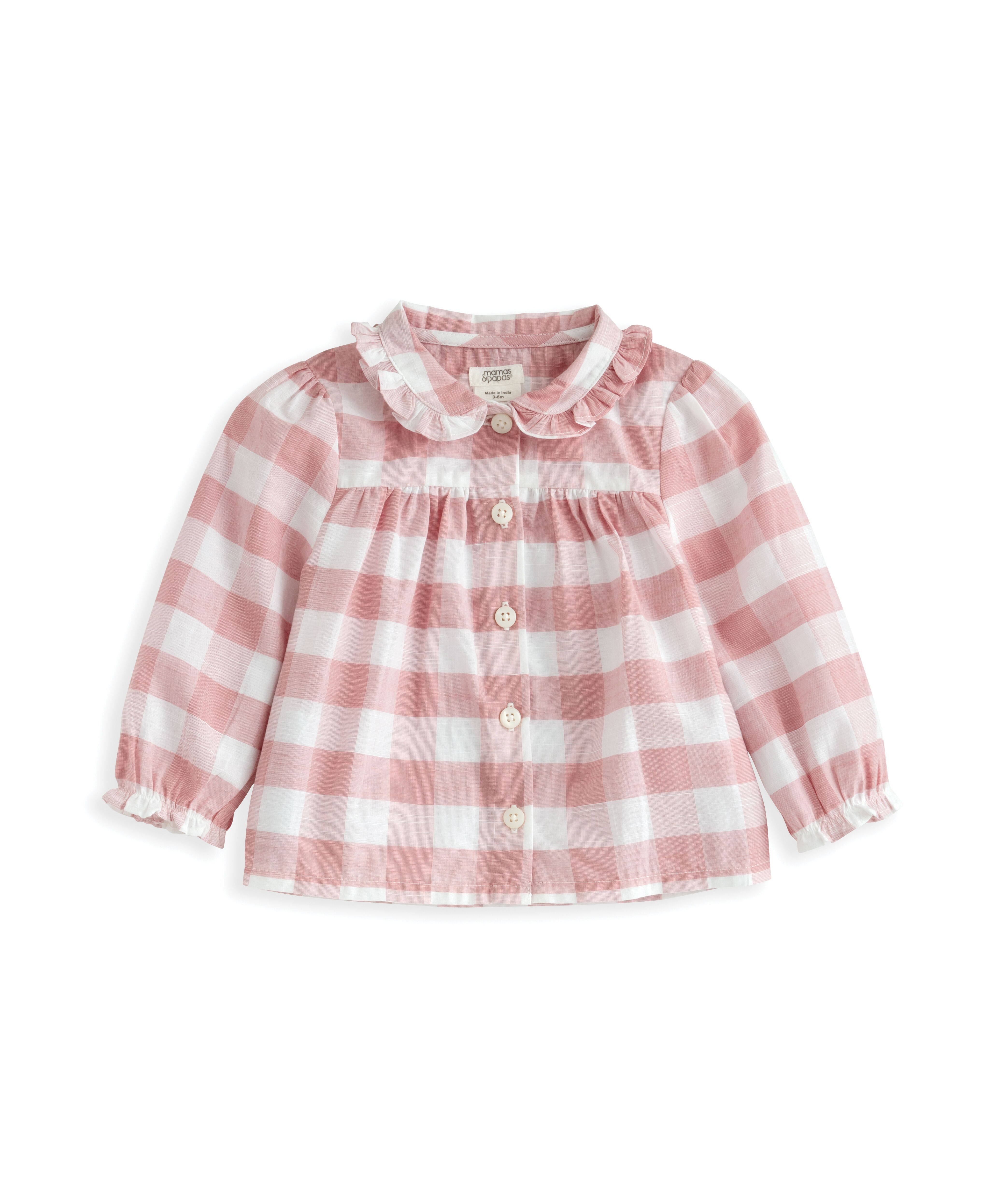 Pink Gingham Pyjamas image number 3
