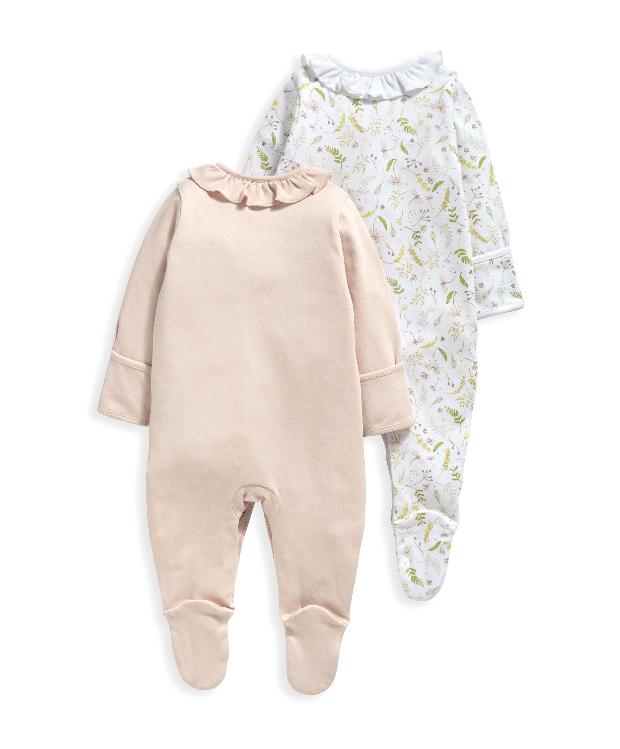 2 Pack Wild Flower Sleepsuits image number 3