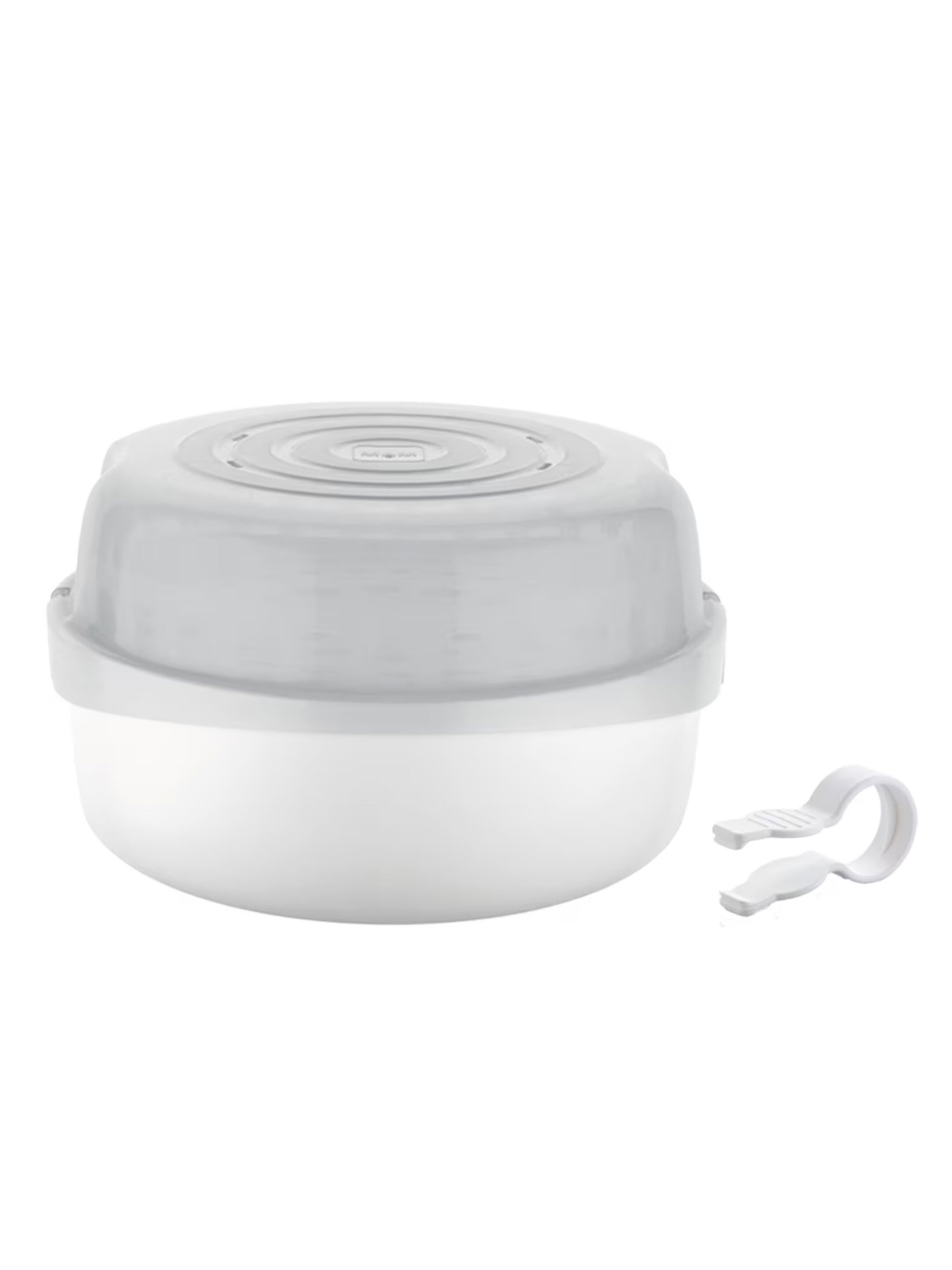 Mam Baby Microwave Steam Sterilizer  Microwave Steam Steriliser - 0 M+ |  White - Pack of 1 image number 1