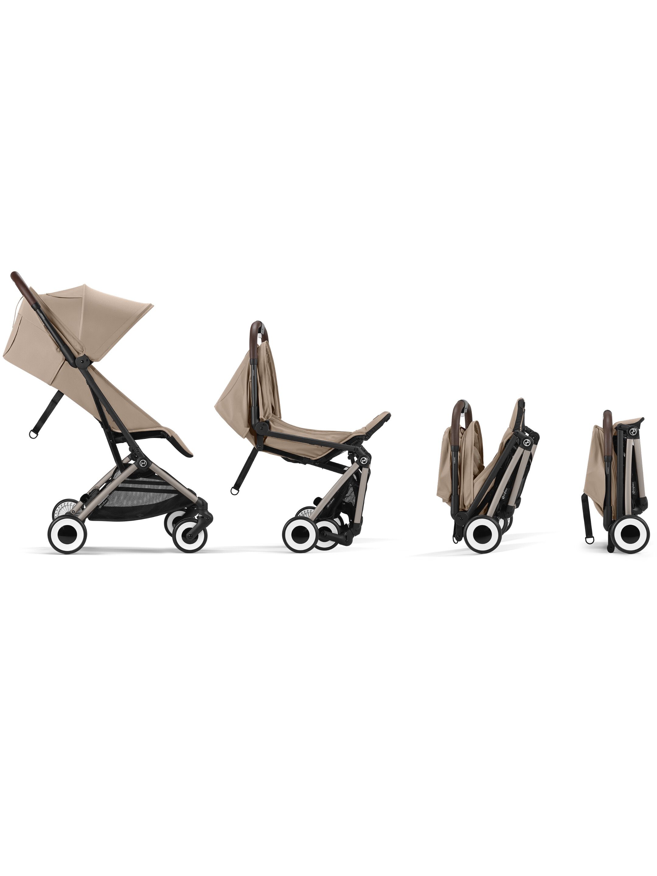 Cybex Orfeo Stroller - TPE/Almond Beige image number 7