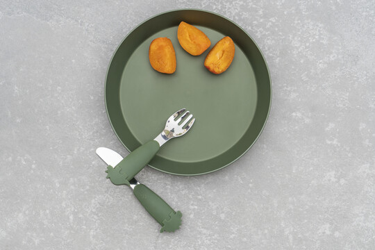 Citron Cutlery Set Silicone - Dino image number 4