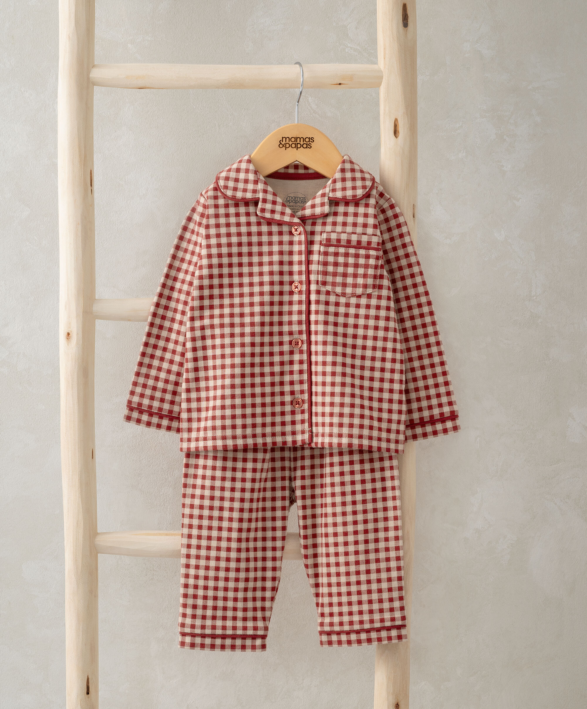 Jersey Check Pyjamas image number 3